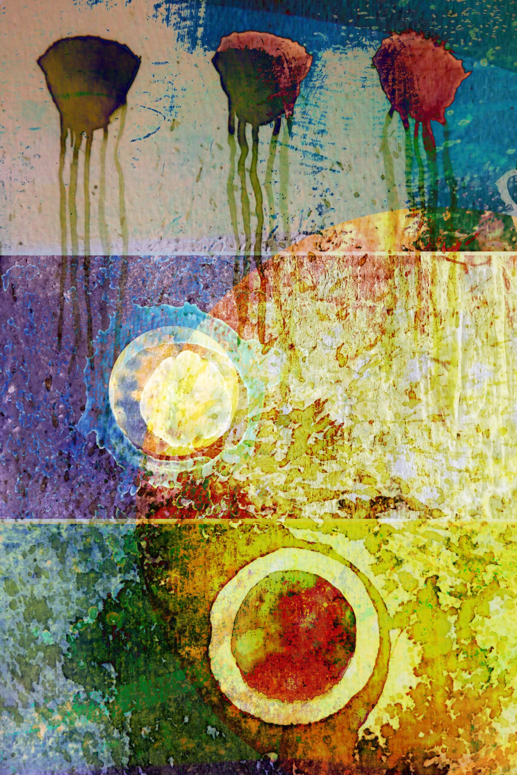 “Celestials 046”, Digital Art, Giclée on Canvas with Signature, 24×36 or 40×60, Limited Edition of 50