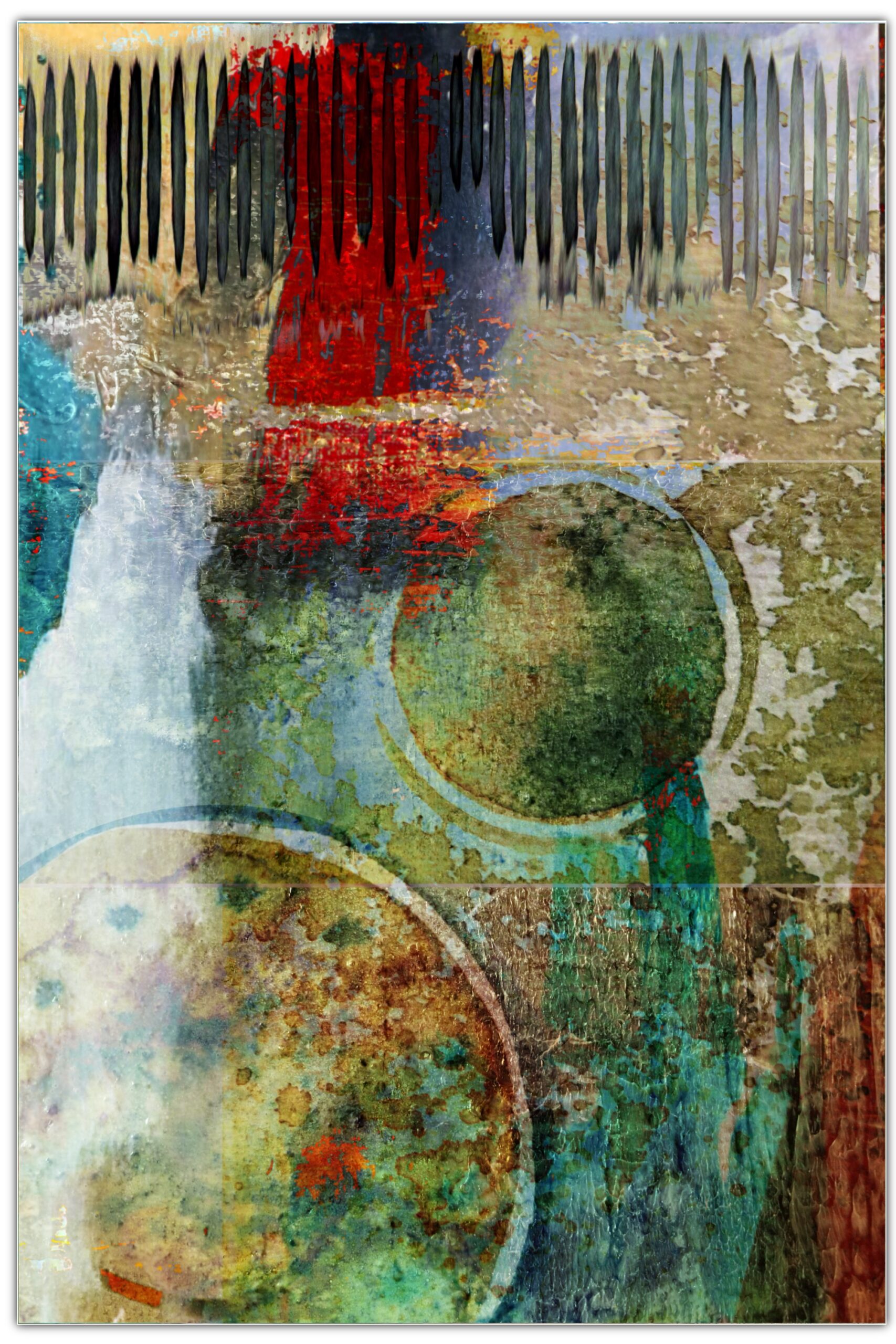 “Celestials 043”, Digital Art, Giclée on Canvas with Signature, 24×36 or 40×60, Limited Edition of 50