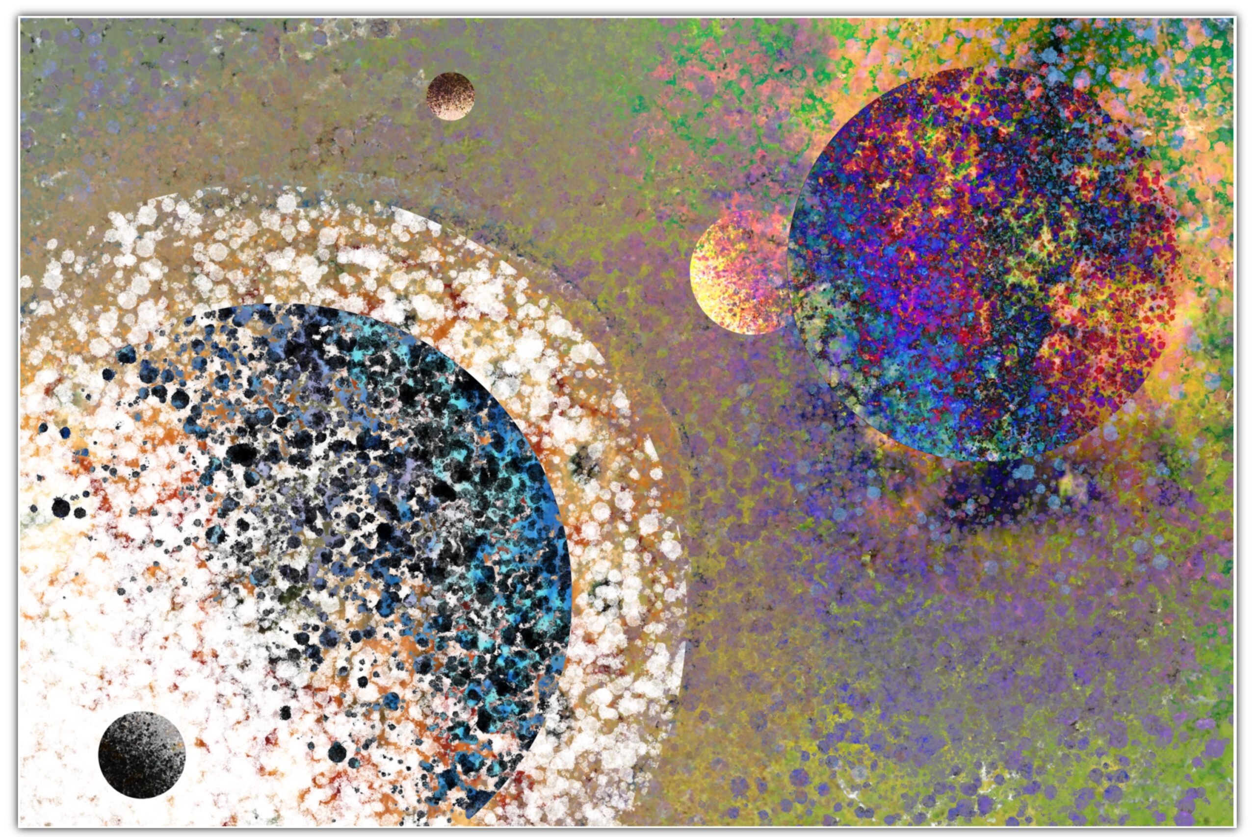 “Celestials 037”, Digital Art, Giclée on Canvas with Signature, 24×36 or 40×60, Limited Edition of 50