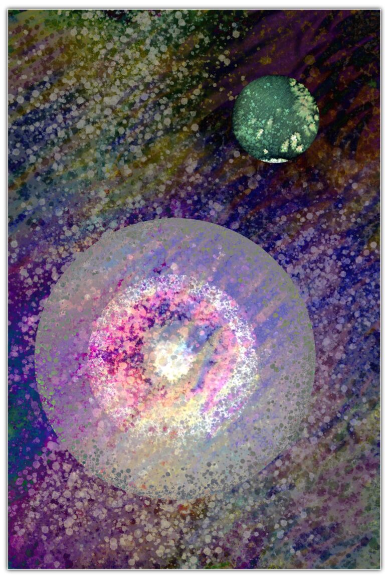 “Celestials 034”, Digital Art, Giclée on Canvas with Signature, 24×36 or 40×60, Limited Edition of 50