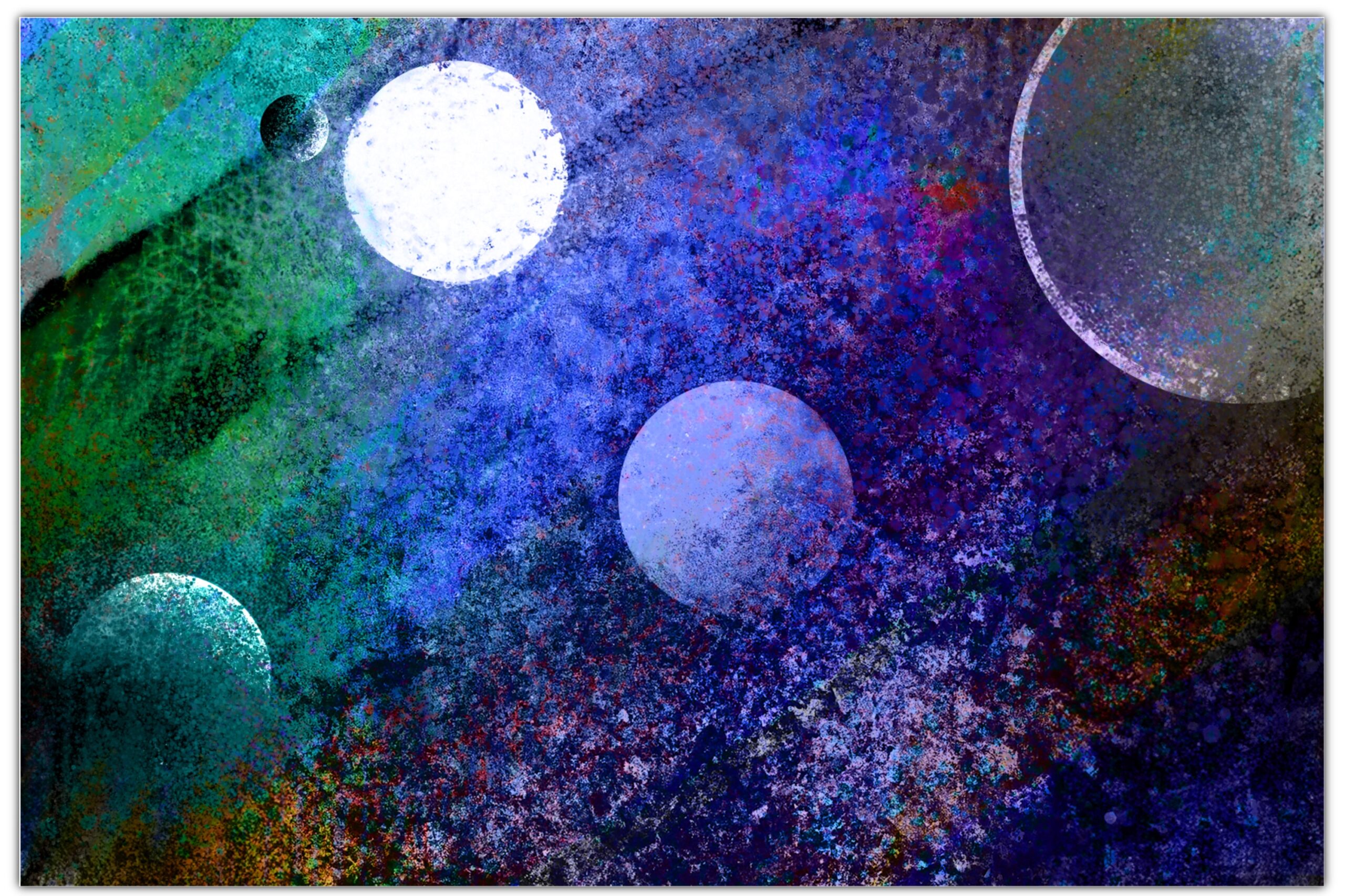 “Celestials 031”, Digital Art, Giclée on Canvas with Signature, 24×36 or 40×60, Limited Edition of 50