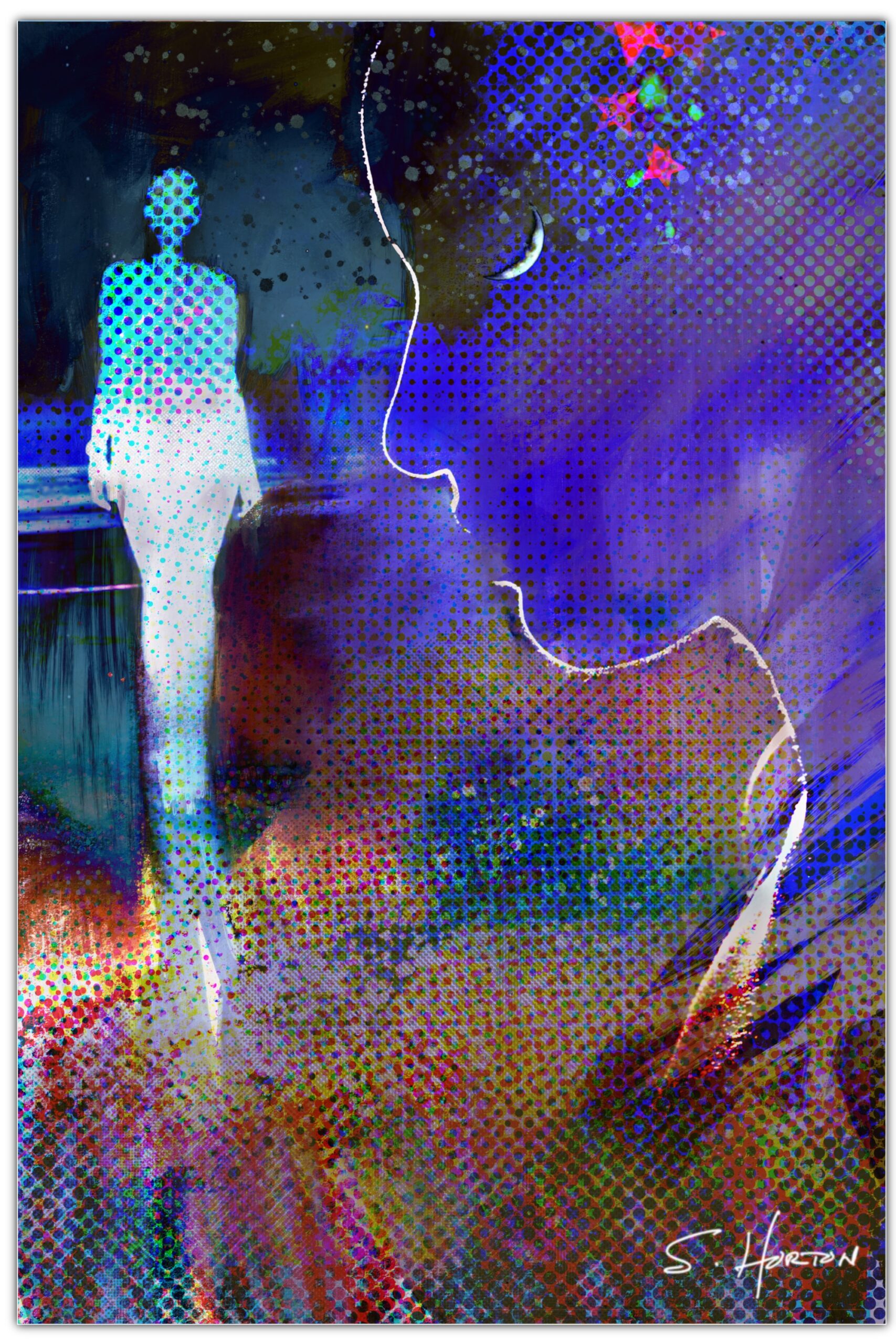 “Radiant Beauty”, Digital Art, Giclée on Canvas with Signature, 24″x36″ or 40″x60″, Limited Edition of 50