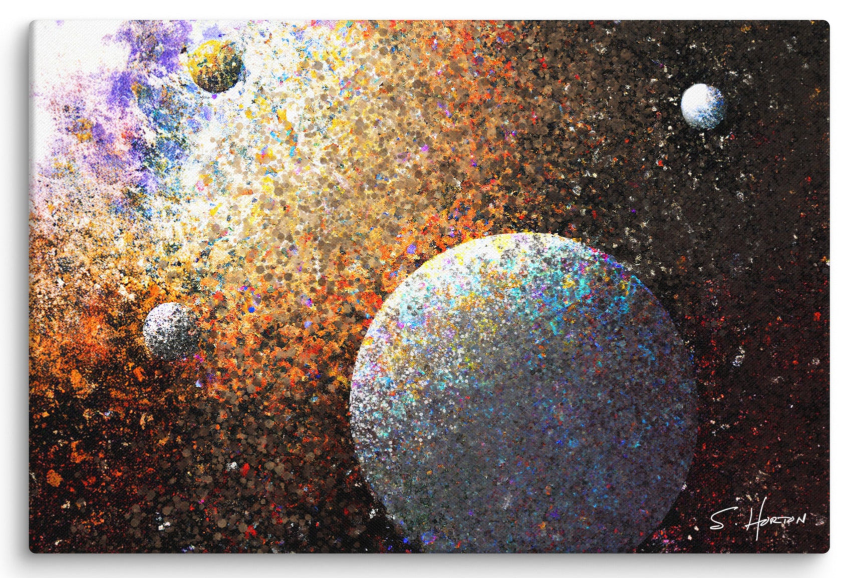 Celestials 011, Digital Art, Giclée on Canvas with Signature, 24x36 or 40x60, Limited Edition of 50