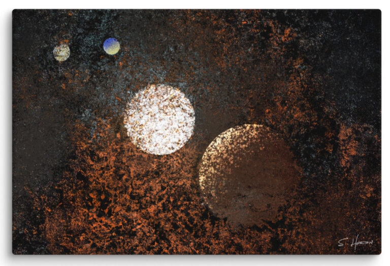 Celestials 001, Digital Art, Giclée on Canvas with Signature, 24x36 or 40x60, Limited Edition of 50