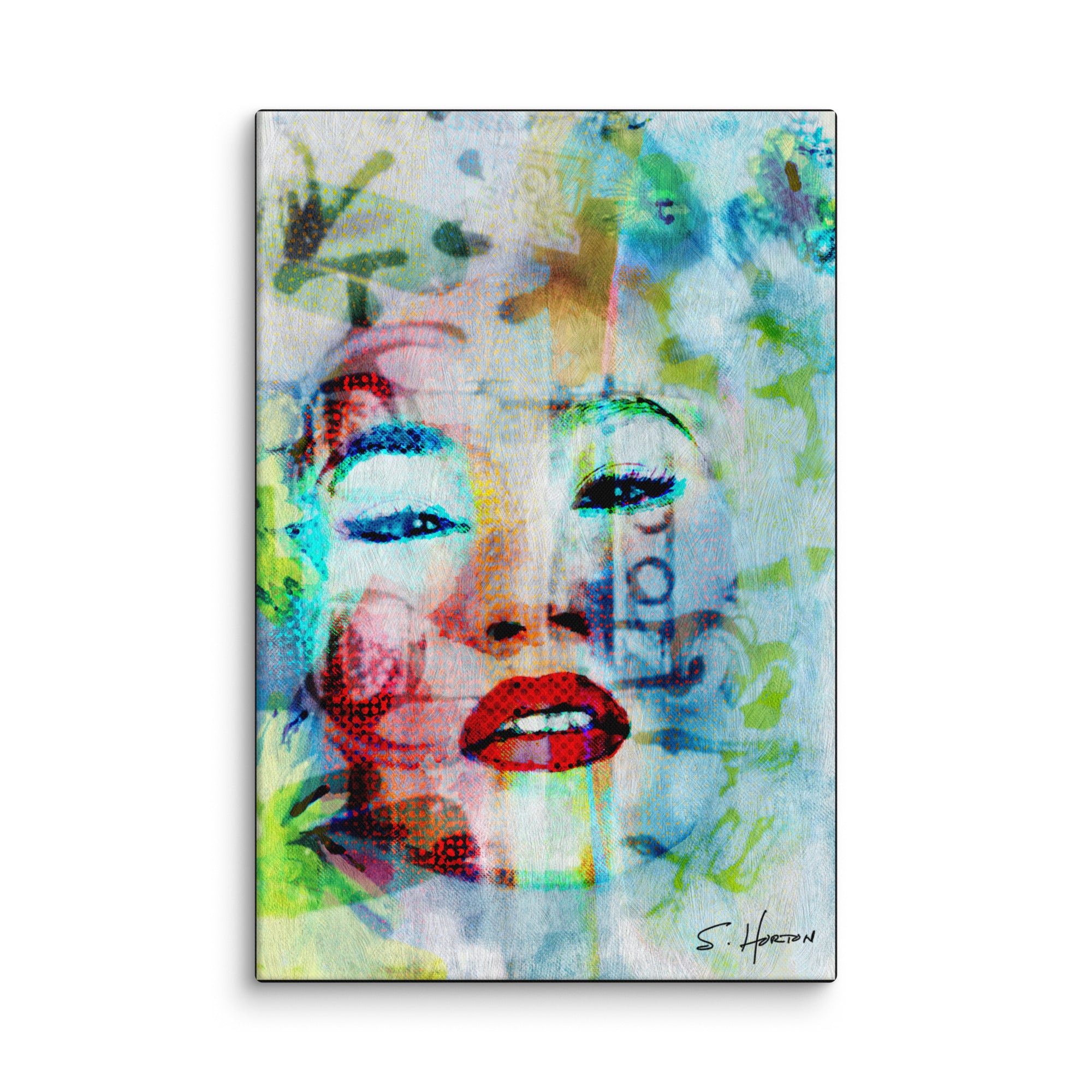She Vibes", Digital Art, Giclée on Canvas with Signature, 24"x36" or 40"x60", Limited Edition of 50