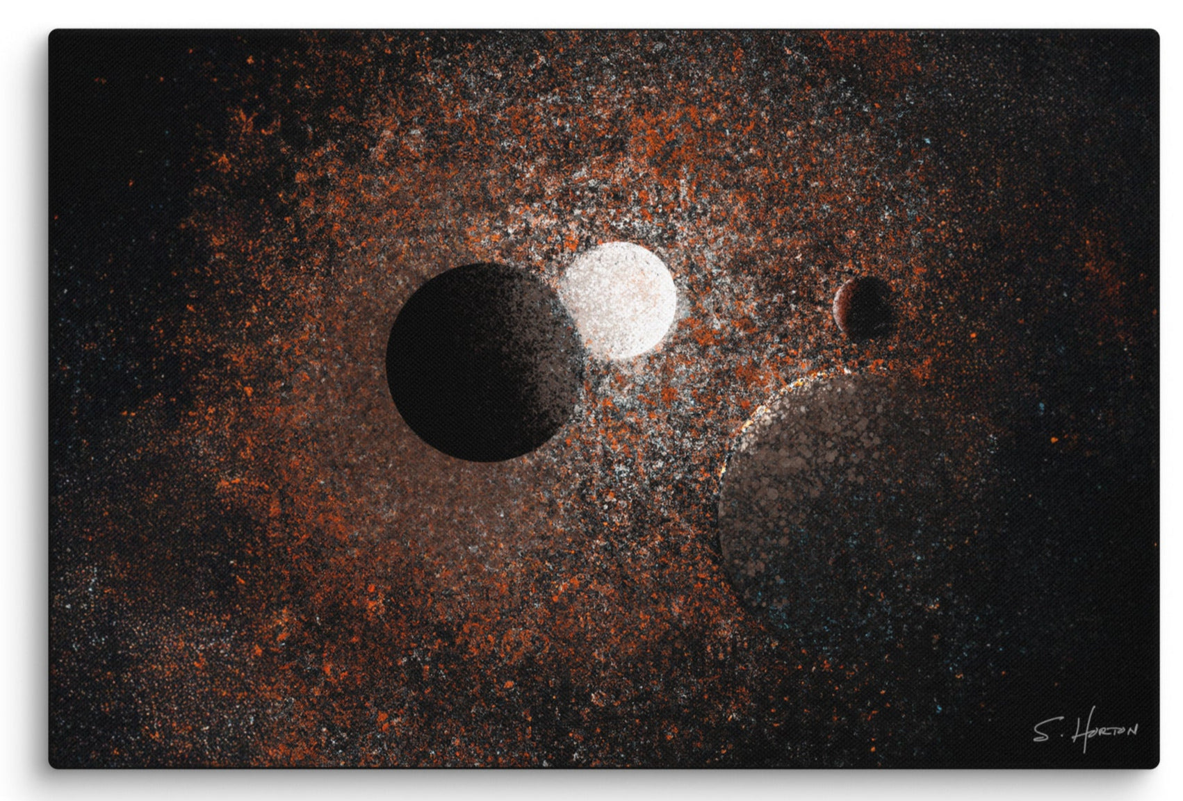 Celestials 012, Digital Art, Giclée on Canvas with Signature, 24x36 or 40x60, Limited Edition of 50