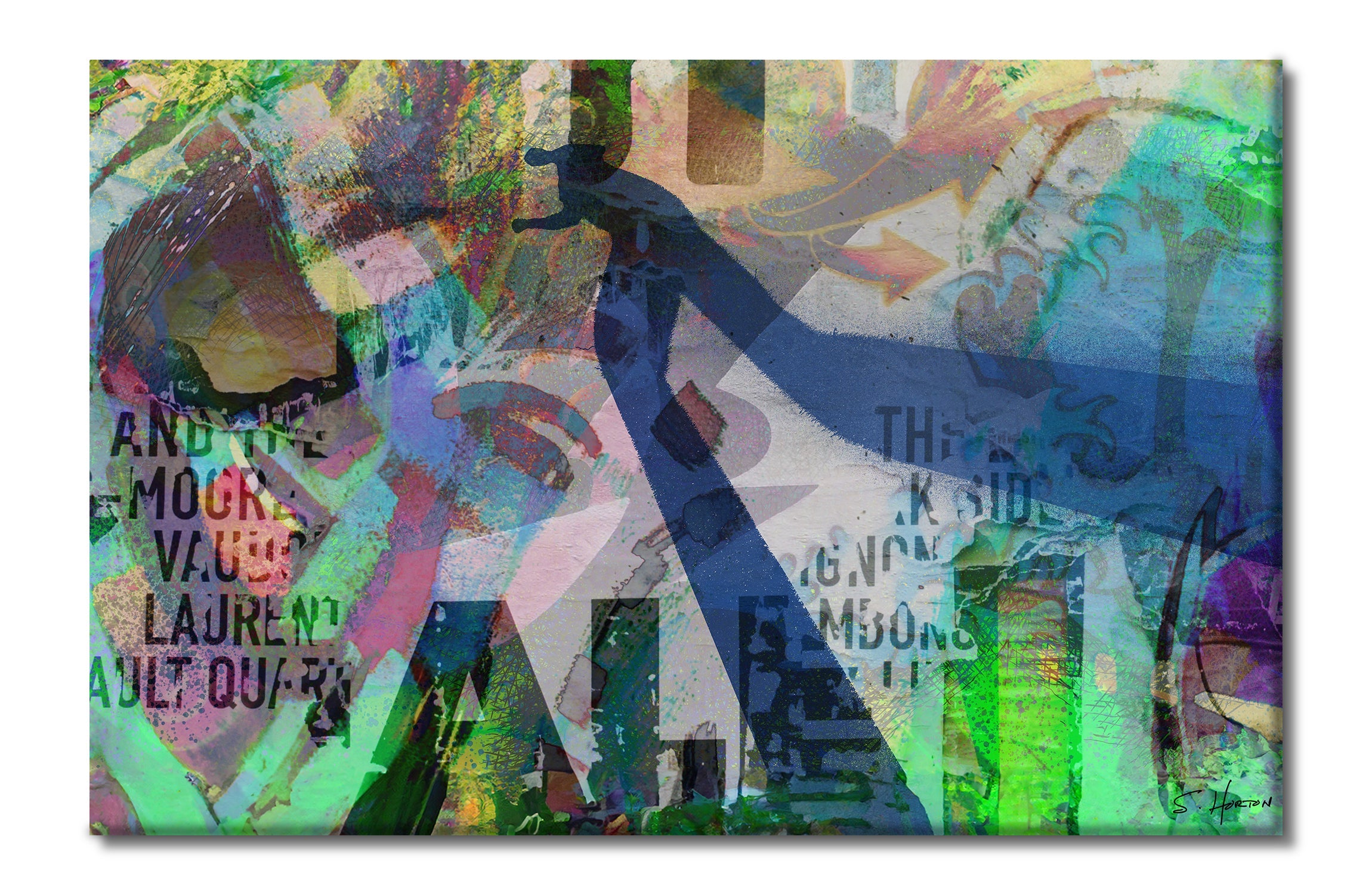 The Long Shadow", Dreamcatchers, Surreal, Digital Art, Giclée on Canvas with Signature, 26"x40", Limited Edition of 50