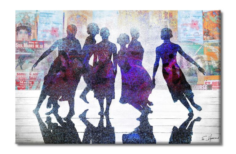 “Urban Dance”, Digital Art, Giclée on Canvas with Signature, 26″x40″, Limited Edition of 50