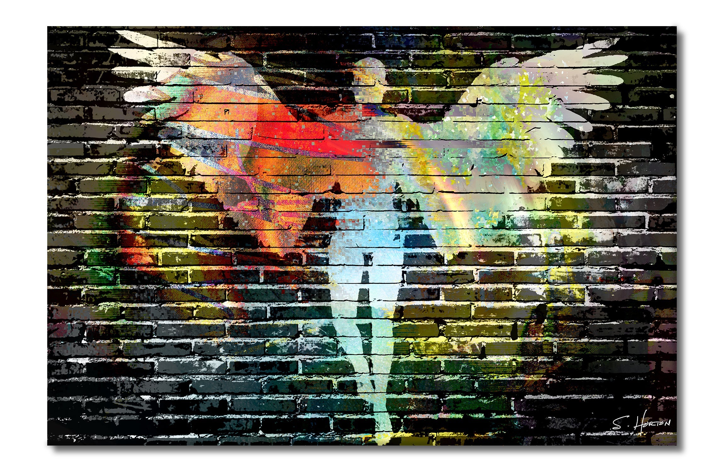 Angels in the Architecture", Digital Art, Giclée on Canvas with Signature, 24"x36" or 40"x60", Limited Edition of 50