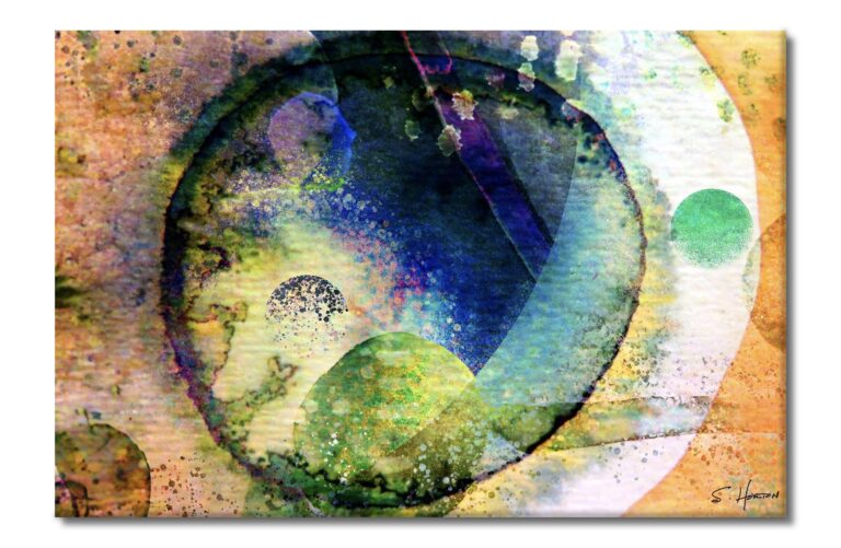 Celestials 019, Digital Art, Giclée on Canvas with Signature, 24x36 or 40x60, Limited Edition of 50