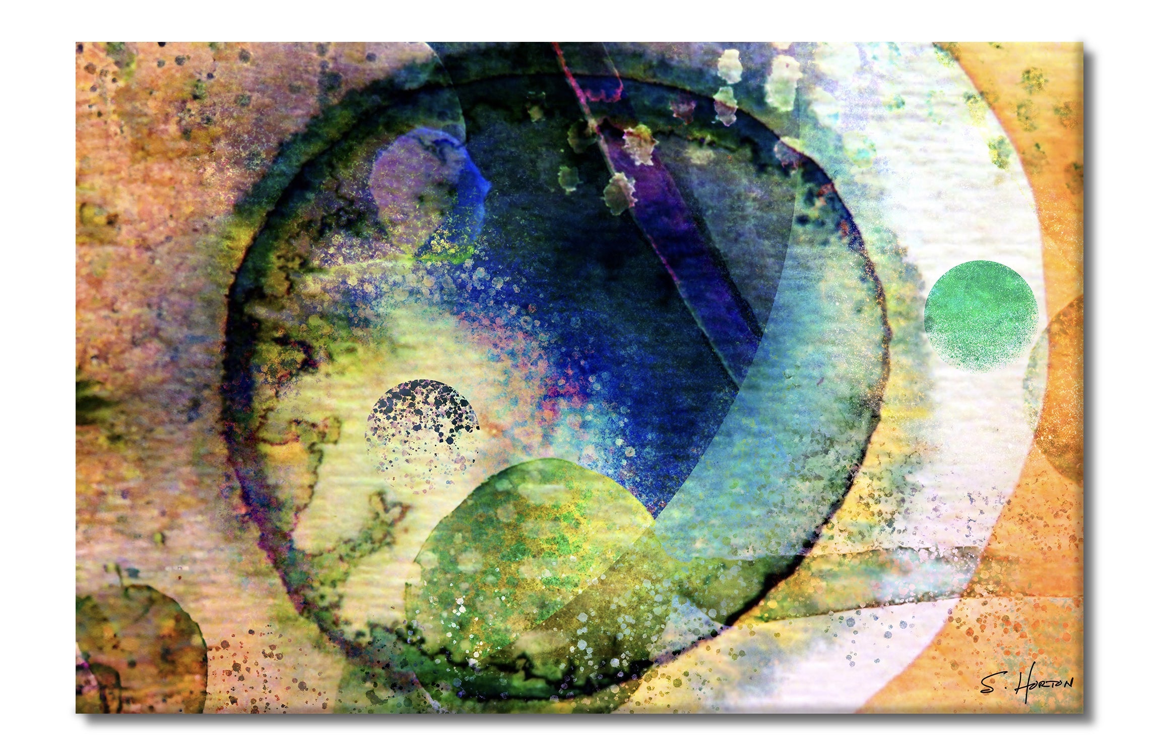 Celestials 019, Digital Art, Giclée on Canvas with Signature, 24x36 or 40x60, Limited Edition of 50