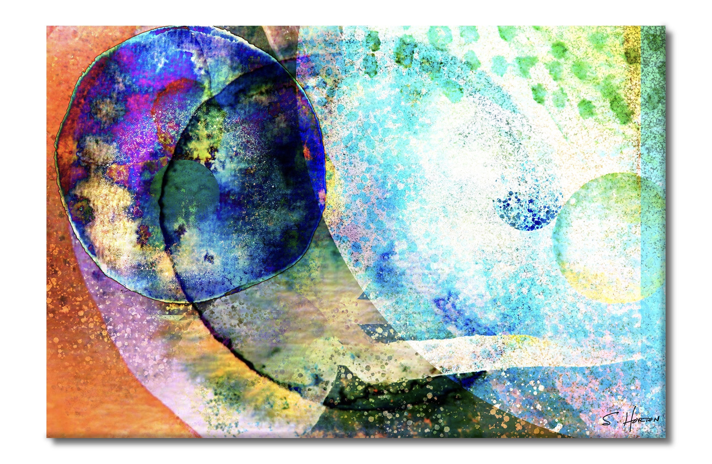 Celestials 016, Digital Art, Giclée on Canvas with Signature, 24x36 or 40x60, Limited Edition of 50