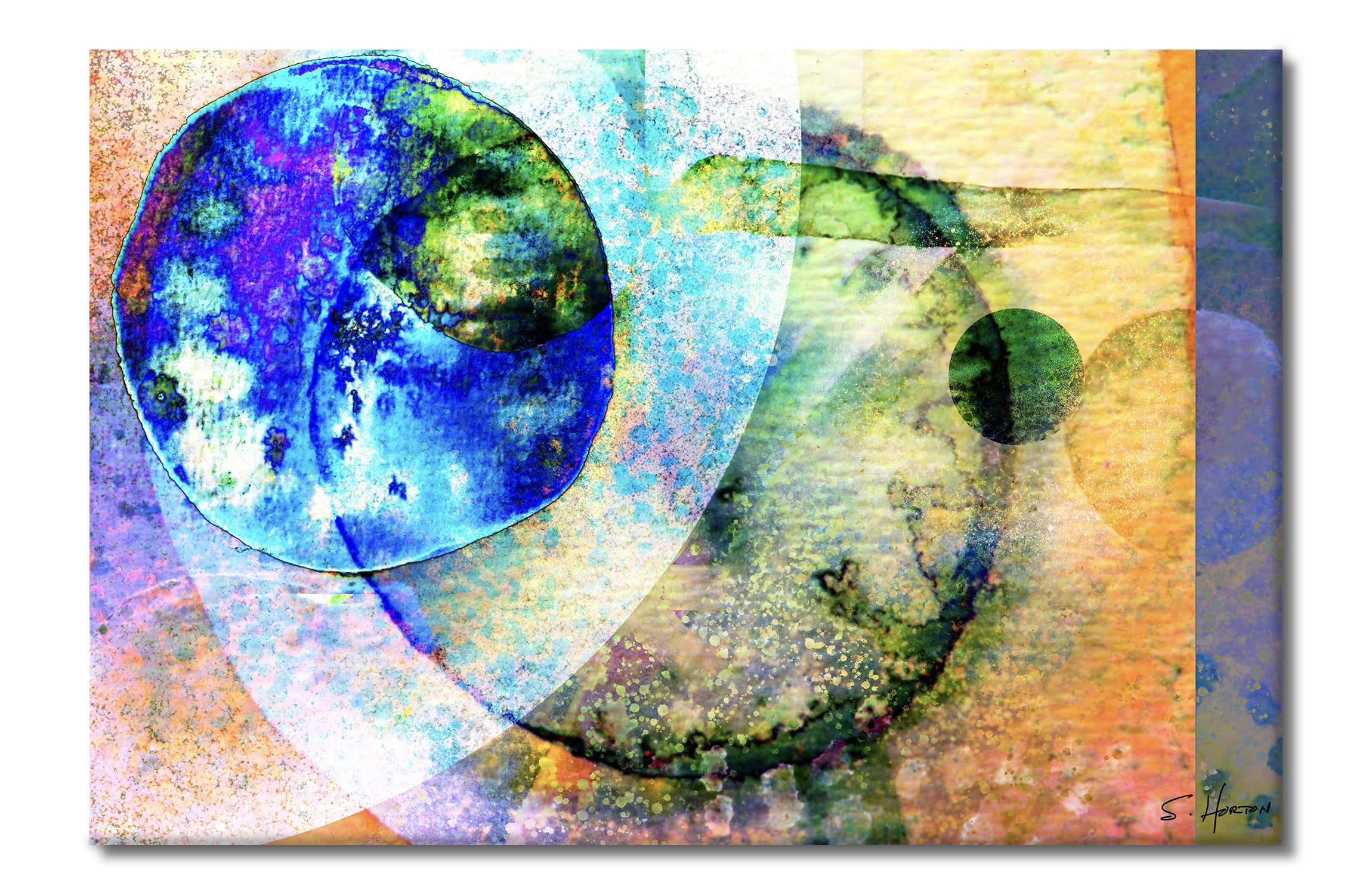 Celestials 015, Digital Art, Giclée on Canvas with Signature, 24x36 or 40x60, Limited Edition of 50