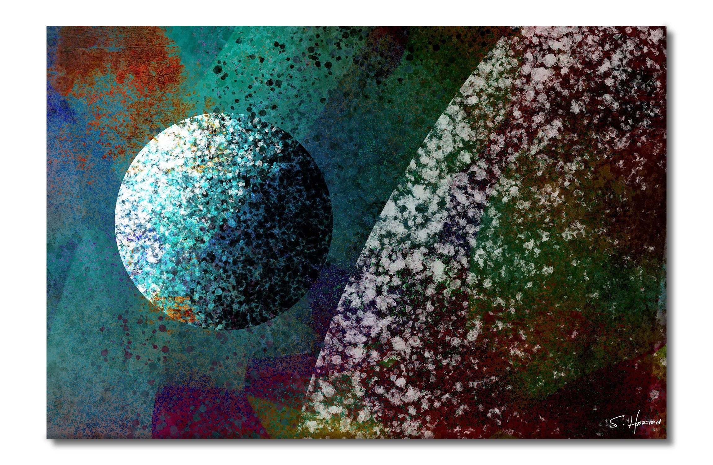 Celestials 021, Digital Art, Giclée on Canvas with Signature, 24x36 or 40x60, Limited Edition of 50
