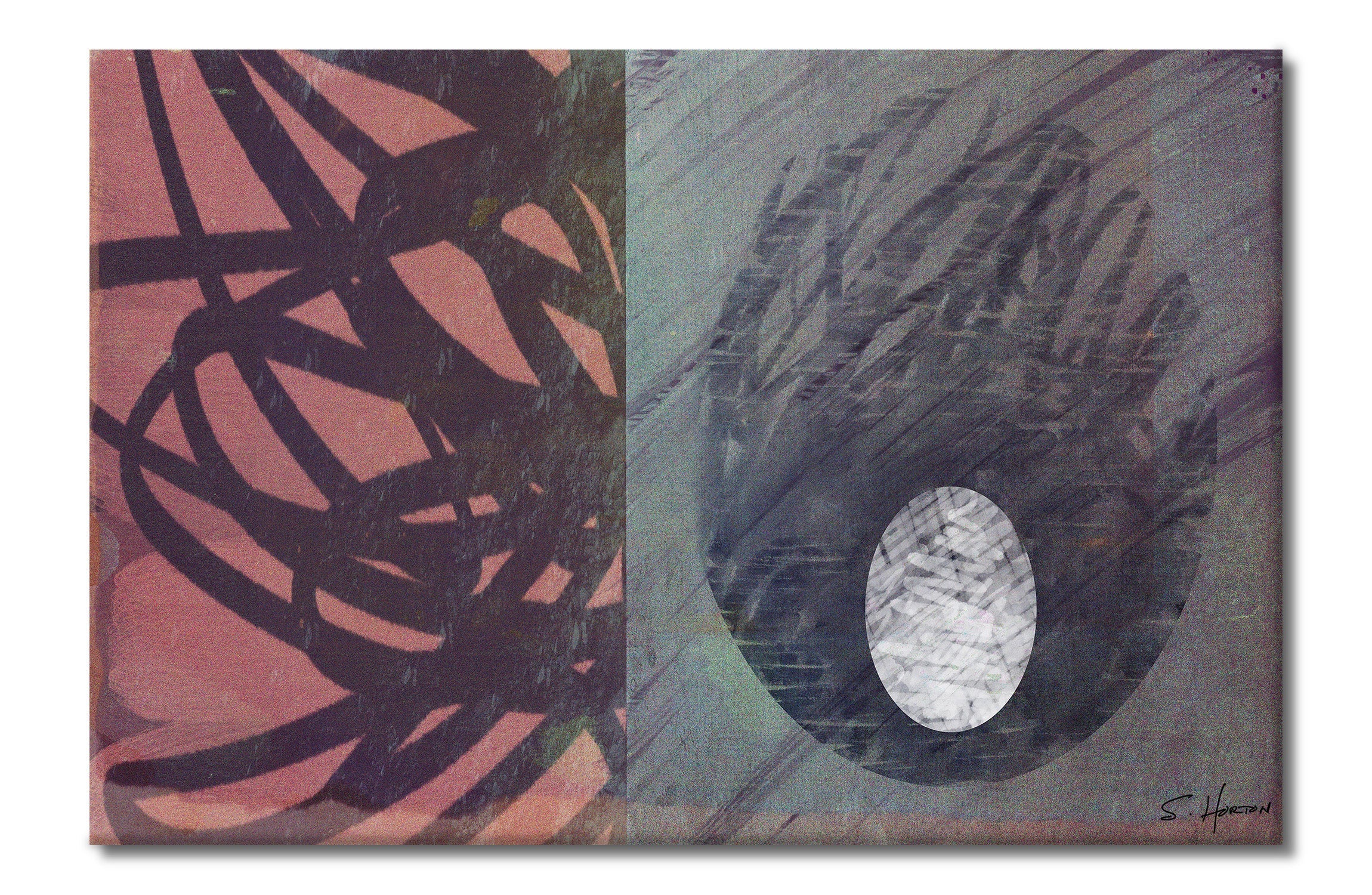 Chicken or the Egg", Digital Art, Giclée on Canvas with Signature, 24"x36" or 40"x60", Limited Edition of 50