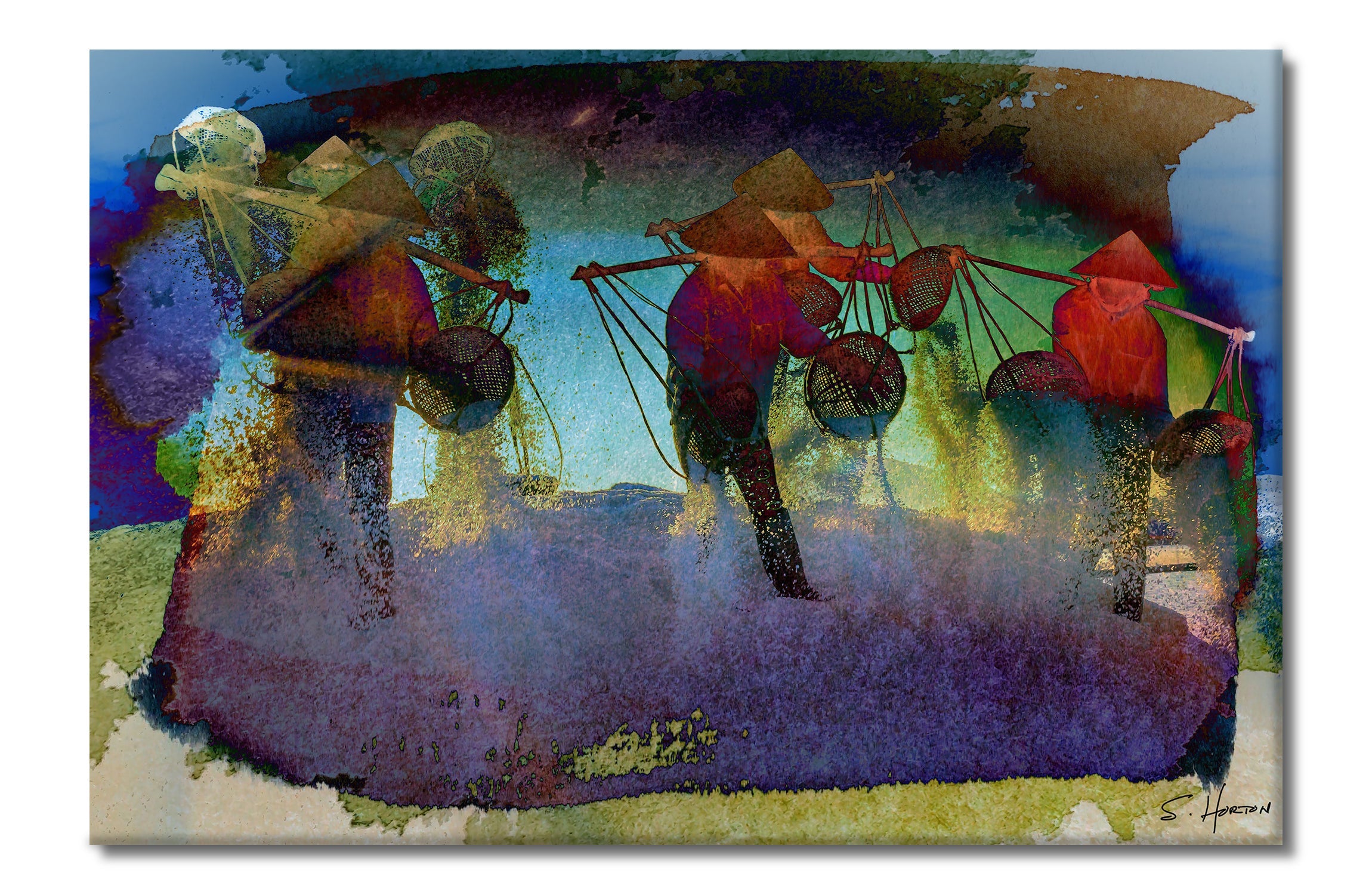 Sands of Time", Dreamcatchers, Surreal, Digital Art, Giclée on Canvas with Signature, 24"x36" or 40"x60", Limited Edition of 50