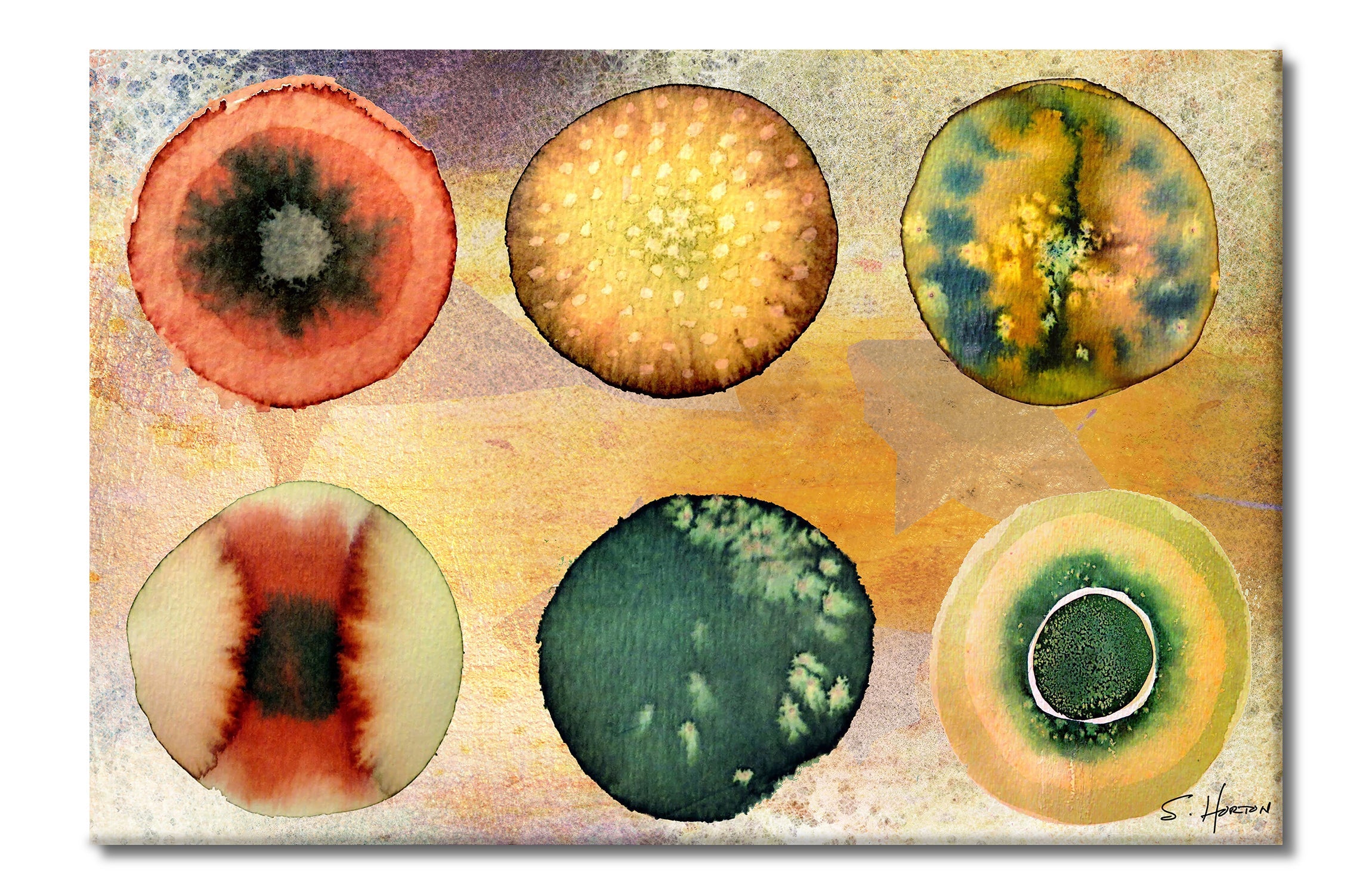 Celestials" 009, Digital Art, Giclée on Canvas with Signature, 24"x36" or 40"x60", Limited Edition of 50