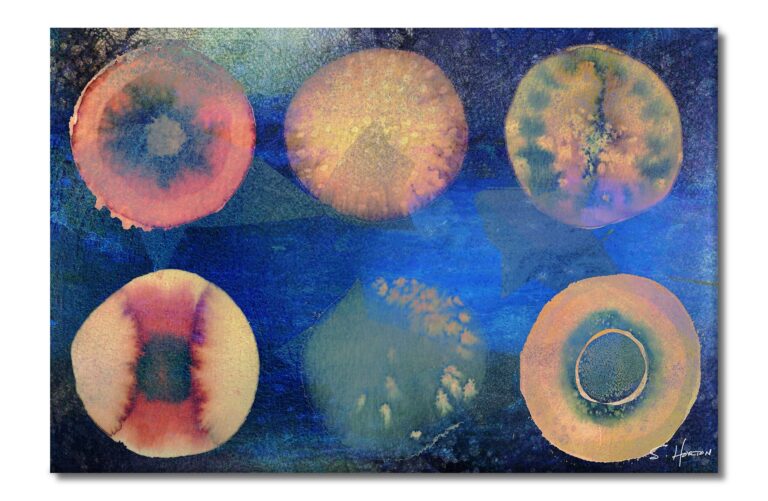 Celestials" 008, Digital Art, Giclée on Canvas with Signature, 24"x36" or 40"x60", Limited Edition of 50