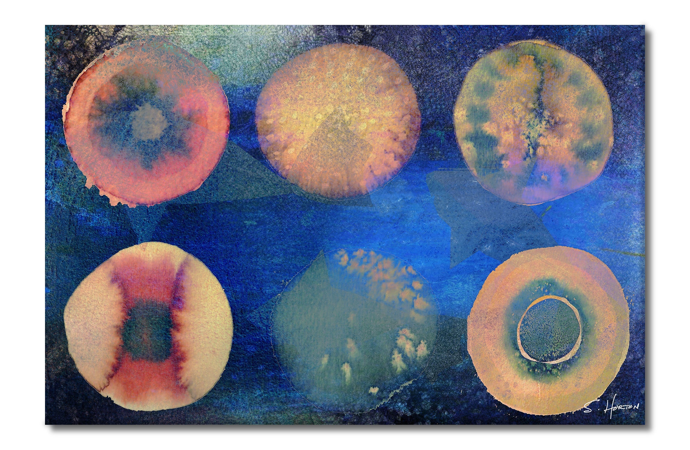 Celestials" 008, Digital Art, Giclée on Canvas with Signature, 24"x36" or 40"x60", Limited Edition of 50