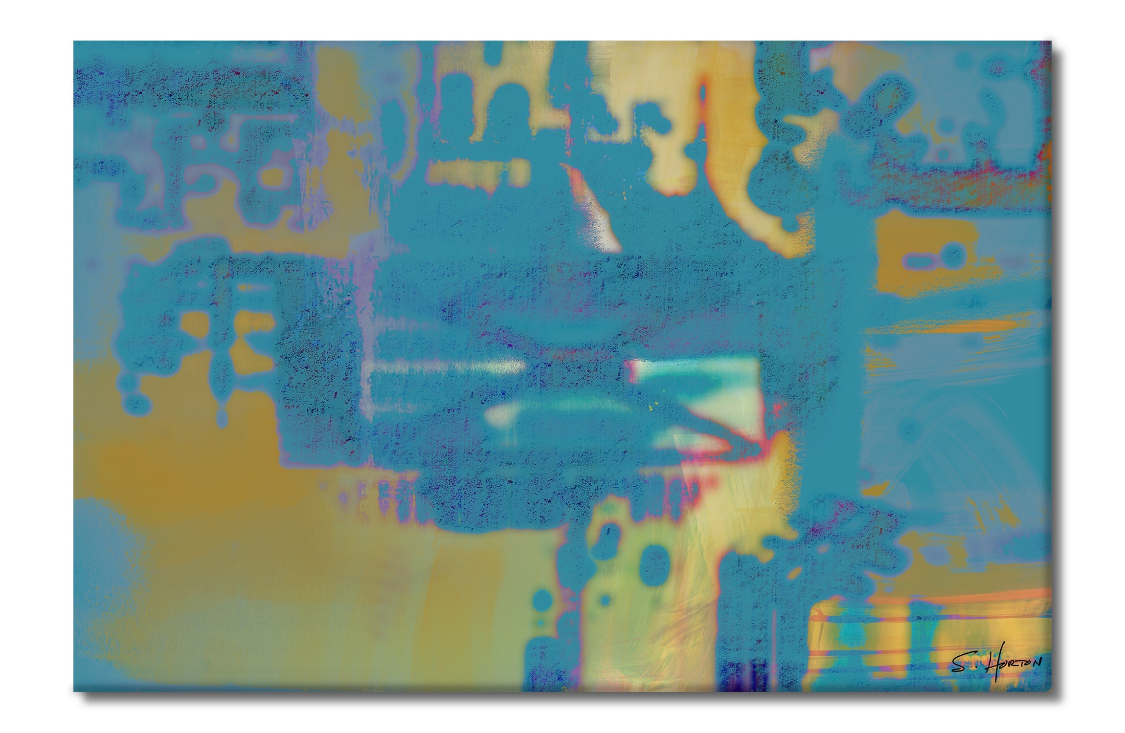 City Centric" 010, Digital Art, Giclée on Canvas with Signature, 24"x36" or 40"x60", Limited Edition of 50