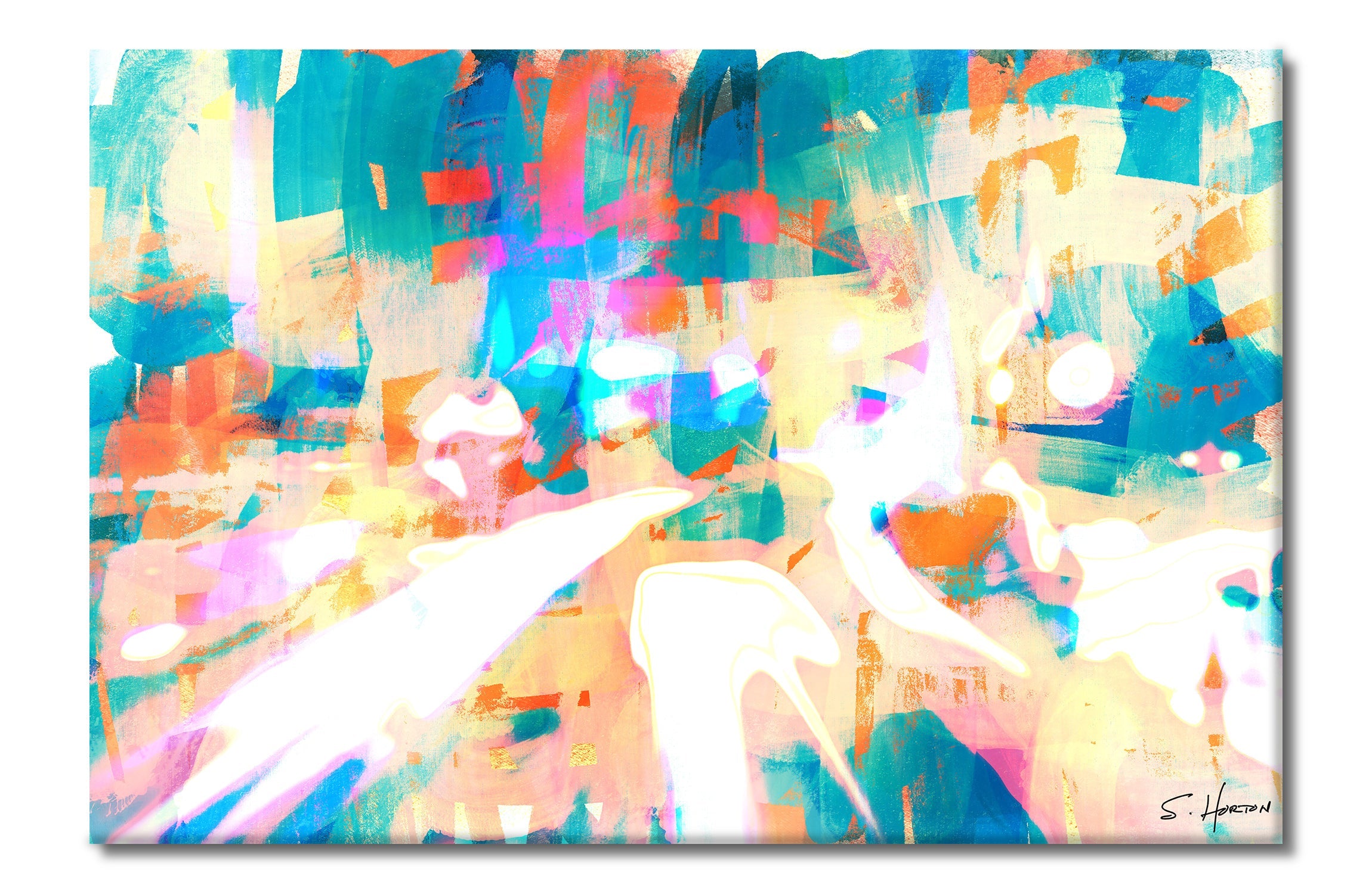 City Centric" 014, Digital Art, Giclée on Canvas with Signature, 24"x36" or 40"x60", Limited Edition of 50