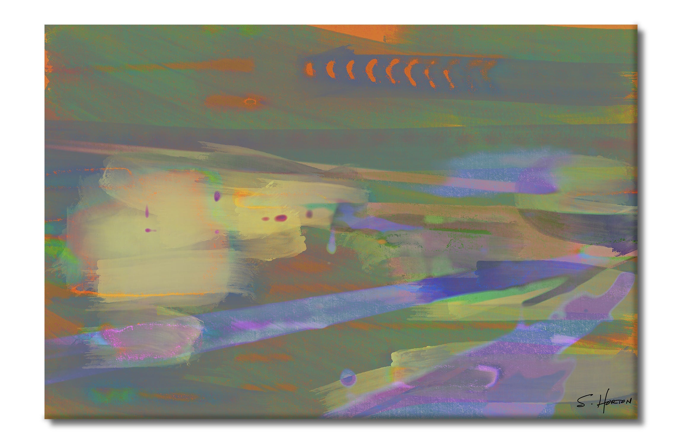 City Centric" 002, Abstract, Digital Art, Giclée on Canvas with Signature, 24"x36" or 40"x60", Limited Edition of 50