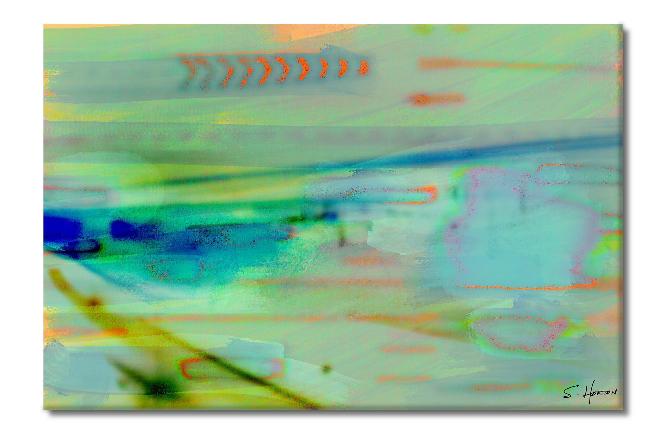 City Centric" 011, Digital Art, Giclée on Canvas with Signature, 24"x36" or 40"x60", Limited Edition of 50