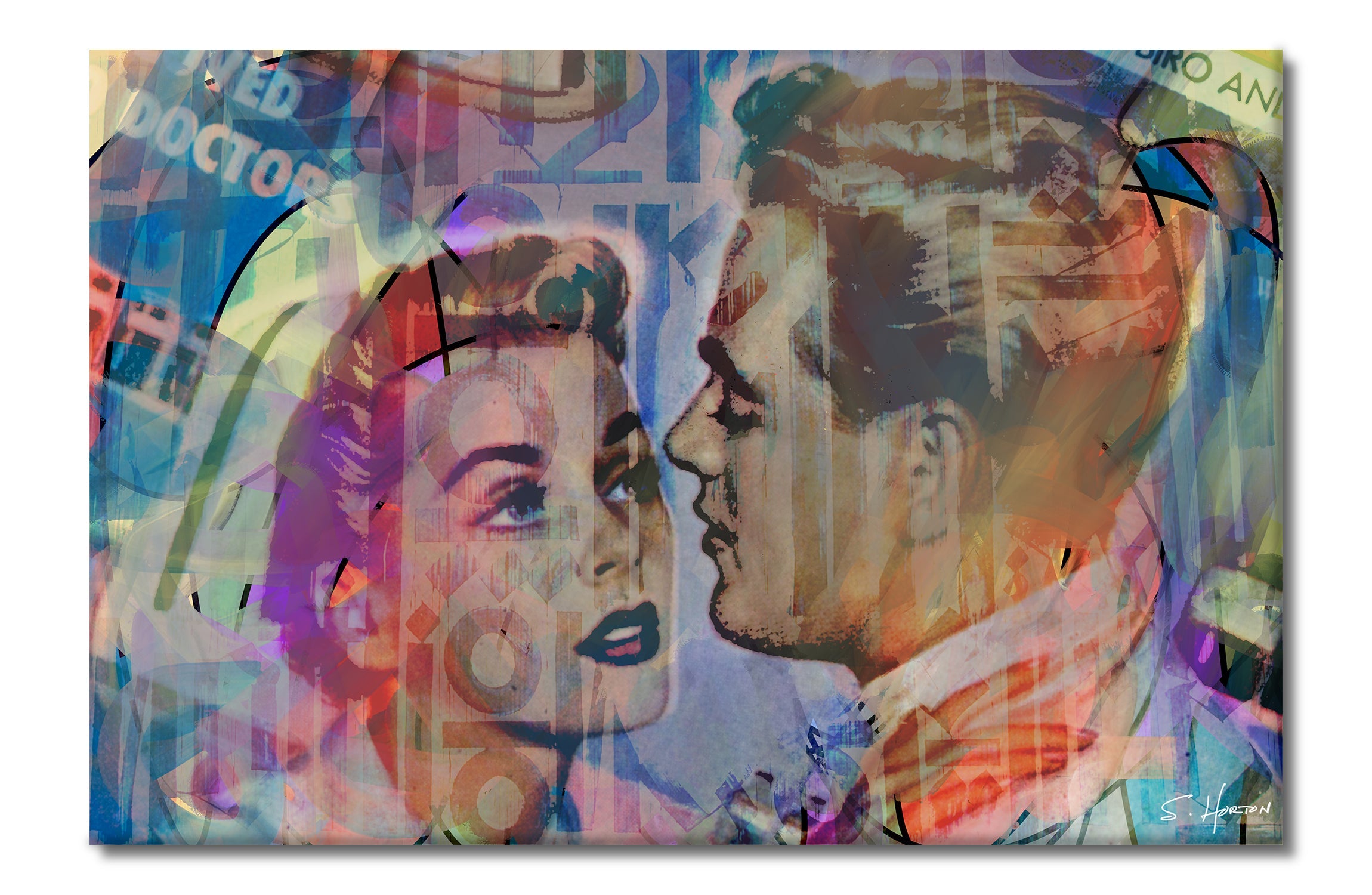 Doctor, Doctor", Neon Love Series, Digital Art, Giclée on Canvas with Signature, 24"x36" or 40"x60", Limited Edition of 50