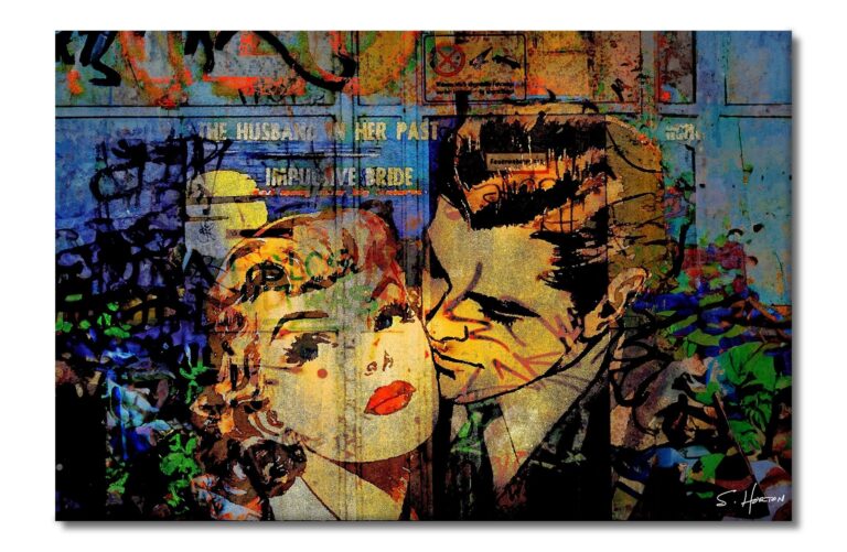 Neon Love Series, Digital Art, Giclee on Canvas with Signature, 24"x36" or 40"x60", Limited Edition of 50