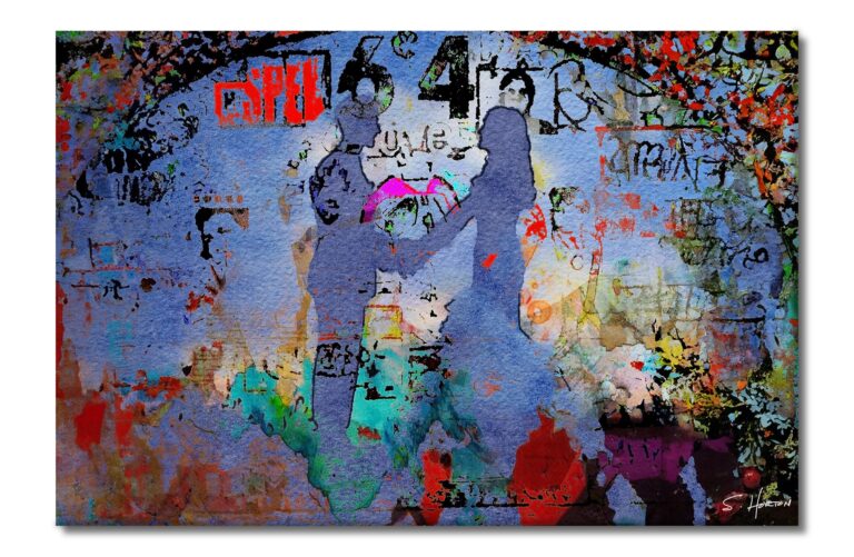 First Dance", Digital Art, Giclée on Canvas with Signature, 24"x36" or 40"x60", Limited Edition of 50