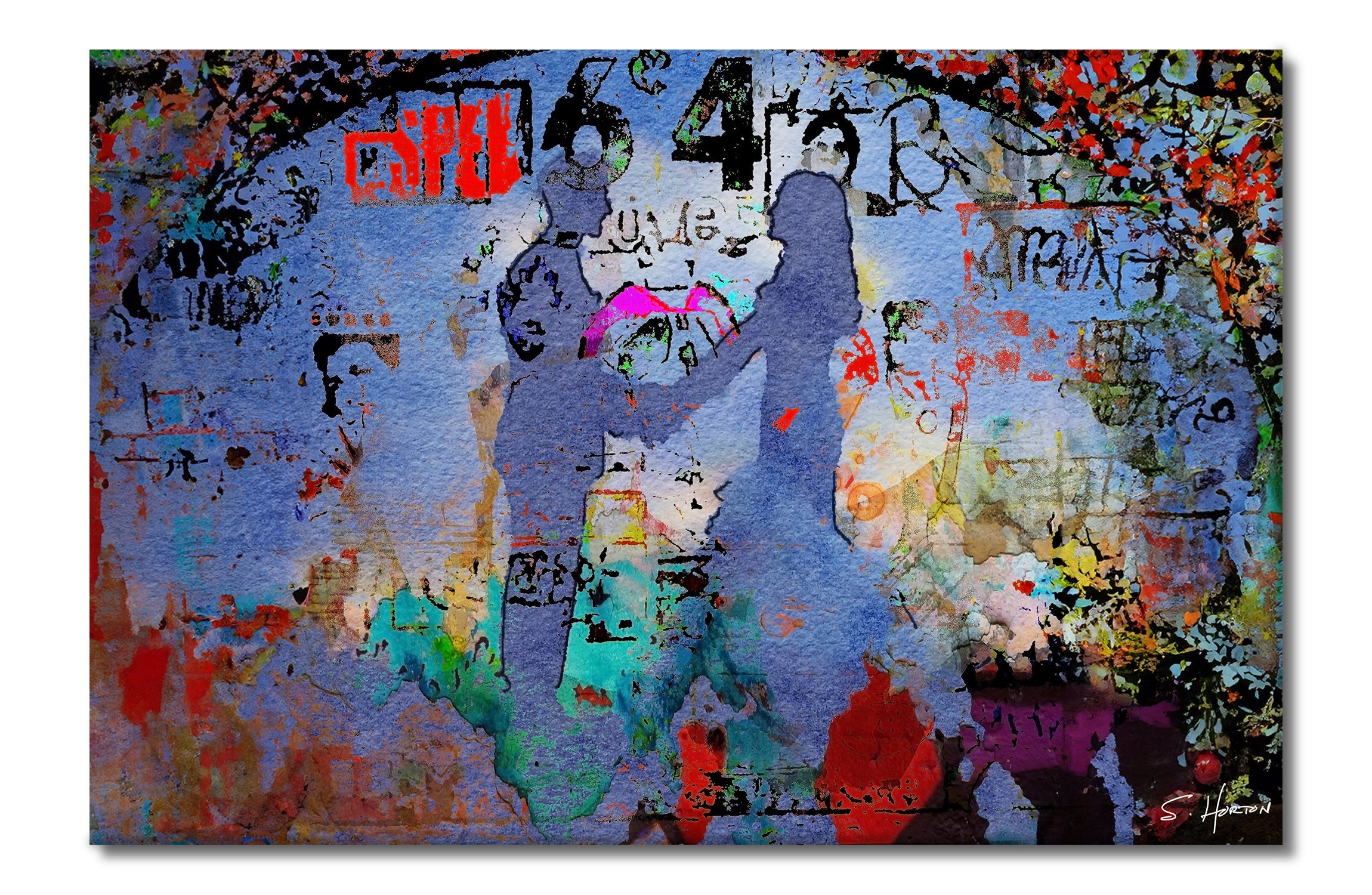 First Dance", Digital Art, Giclée on Canvas with Signature, 24"x36" or 40"x60", Limited Edition of 50