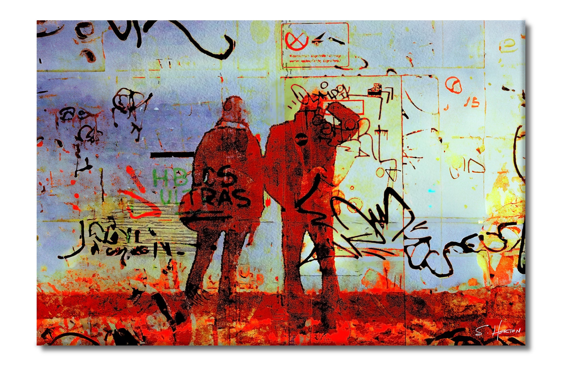 Urban Exploration", Digital Art, Giclée on Canvas with Signature, 24"x36" or 40"x60", Limited Edition of 50