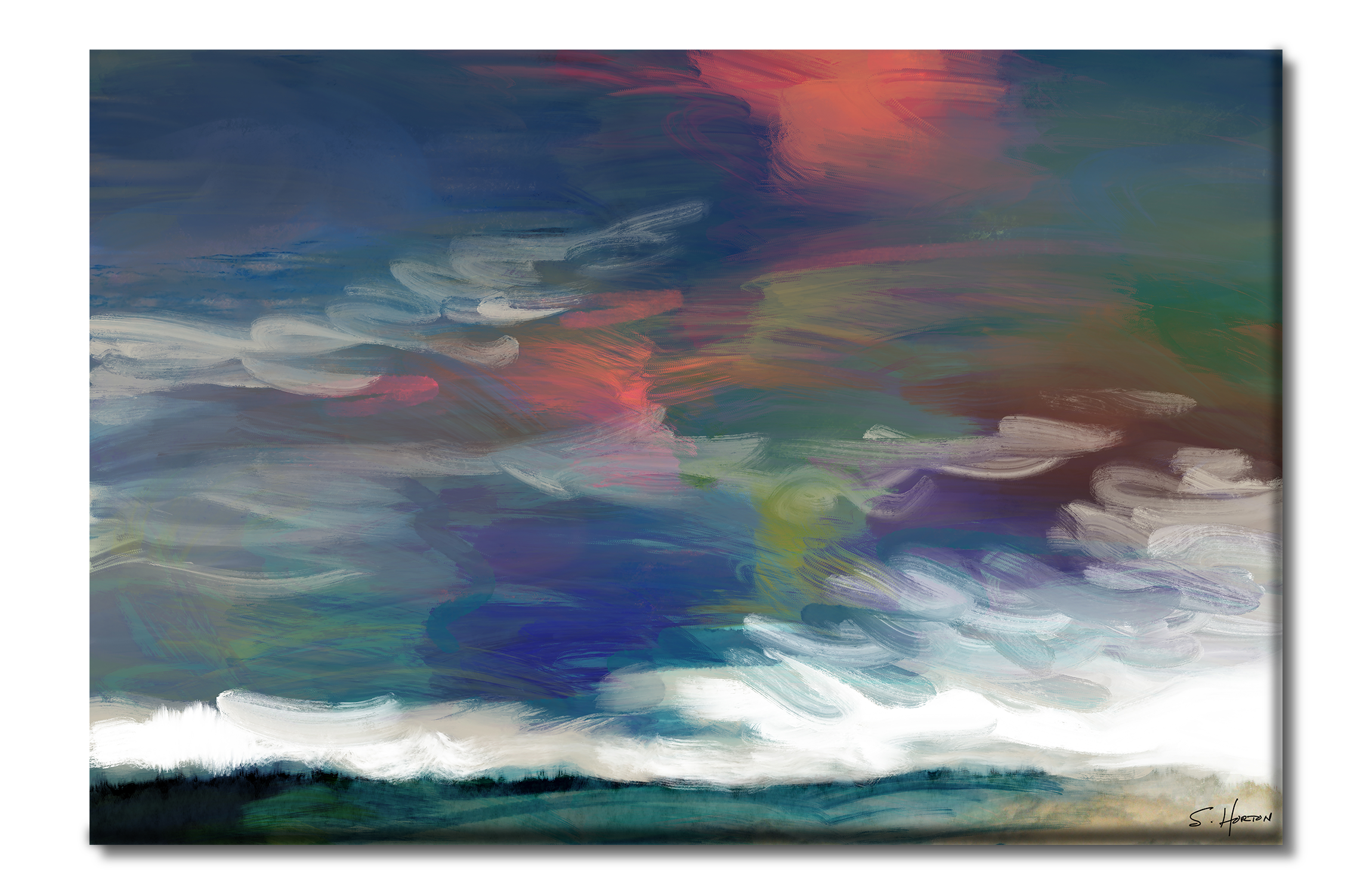 “Whispering Winds”, Digital Painting, Giclee on Canvas with Signature, 24″x36″ or 40″x60″, Limited Edition of 50