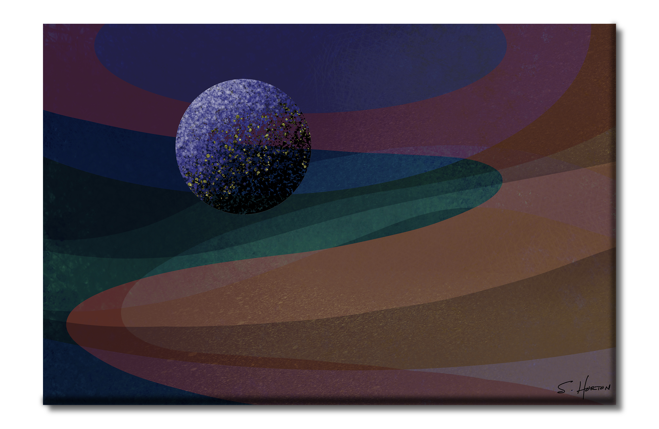 Celestials 004, Digital Art, Giclée on Canvas with Signature, 24x36 or 40x60, Limited Edition of 50