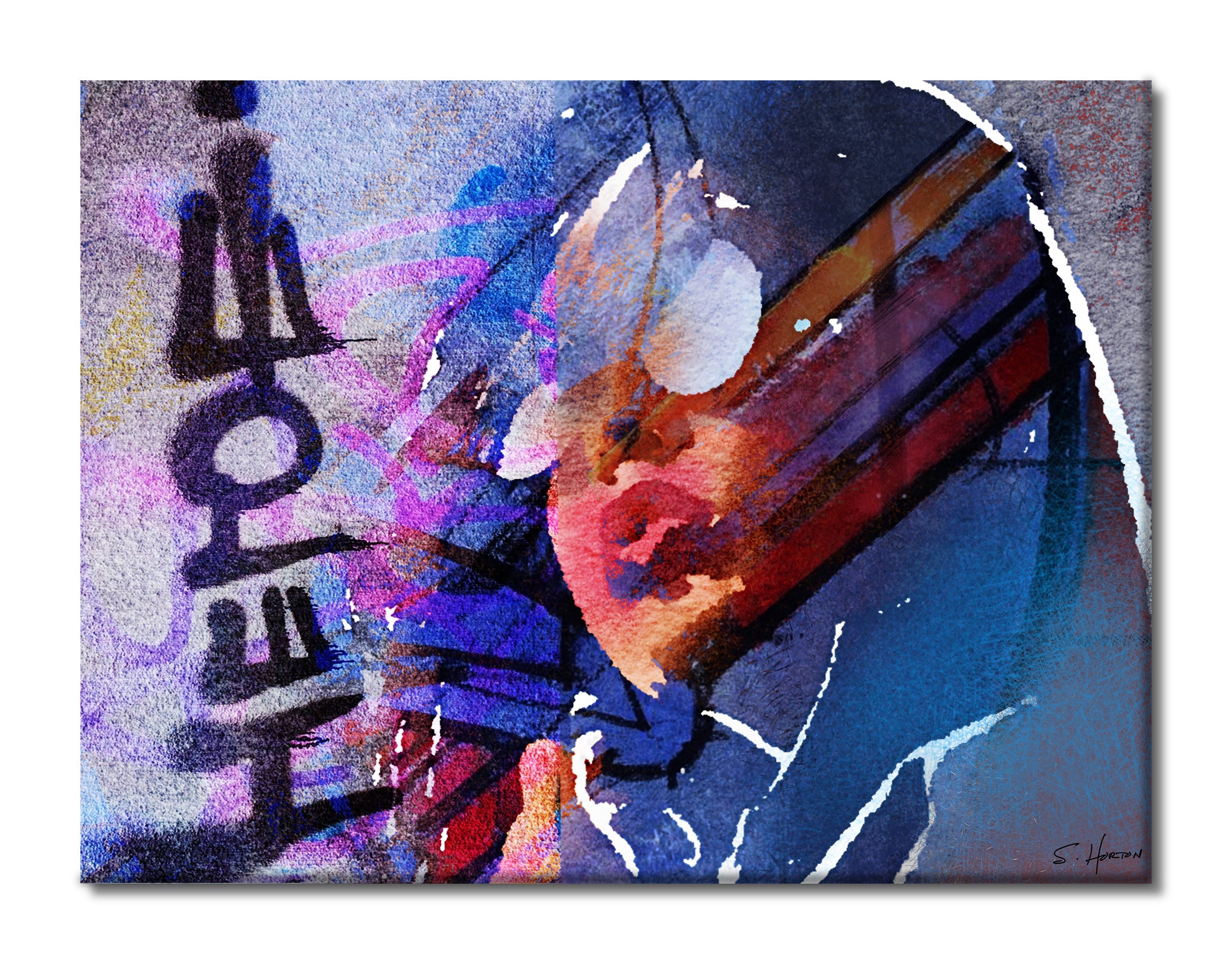 We Could Be Heroes", She Vibes, Digital Art, Giclée on Canvas with Signature, 30"x40", Limited Edition of 50