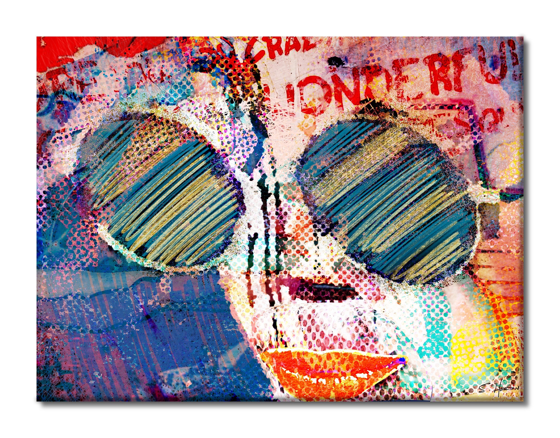 Crazy Wonderful", She Vibes, Digital Art, Giclée on Canvas with Signature, 30"x40", Limited Edition of 50