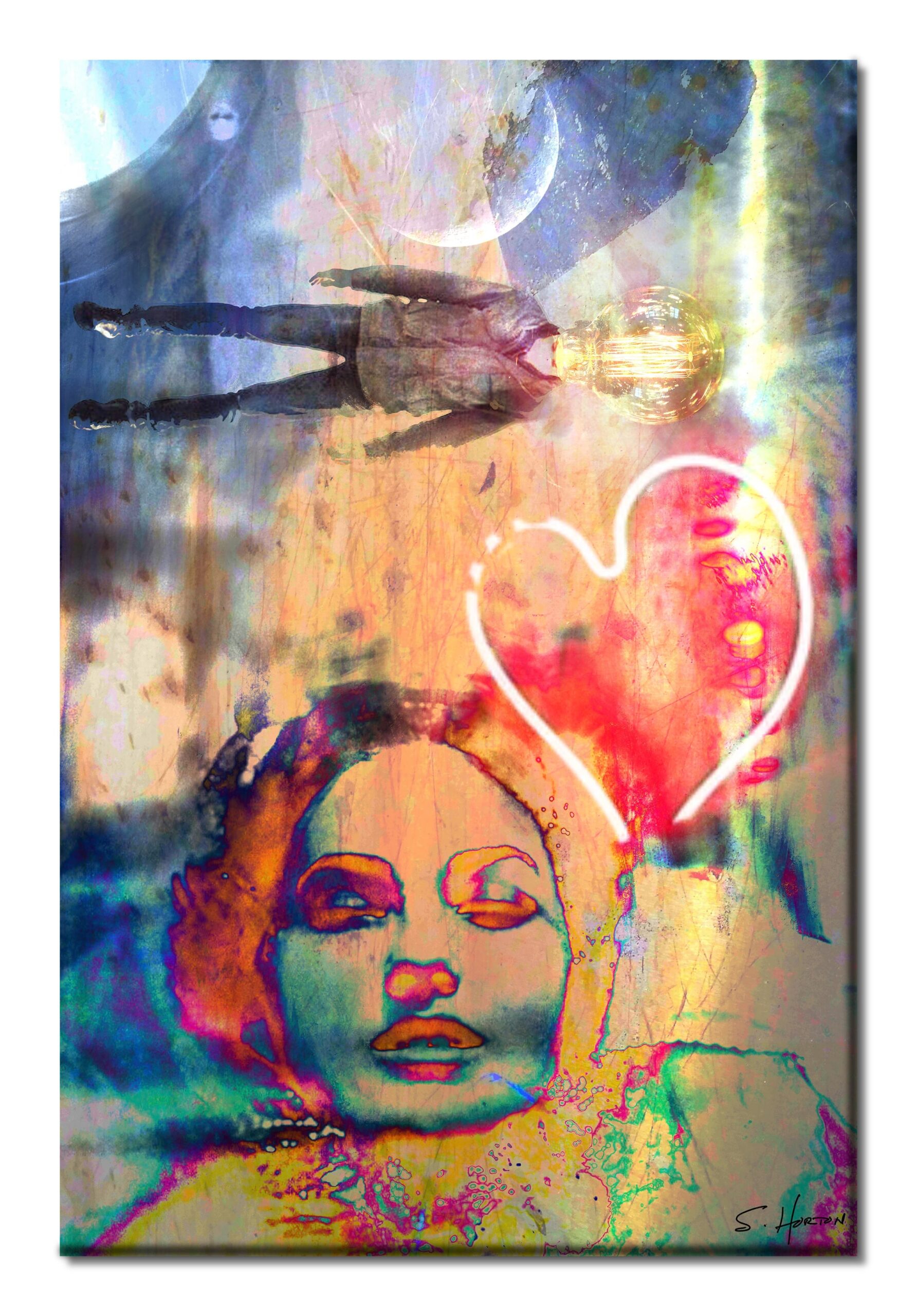 Love The Idea", Dreamcatchers, Surreal, Digital Art, Giclée on Canvas with Signature, 24"x36" or 40"x60", Limited Edition of 50