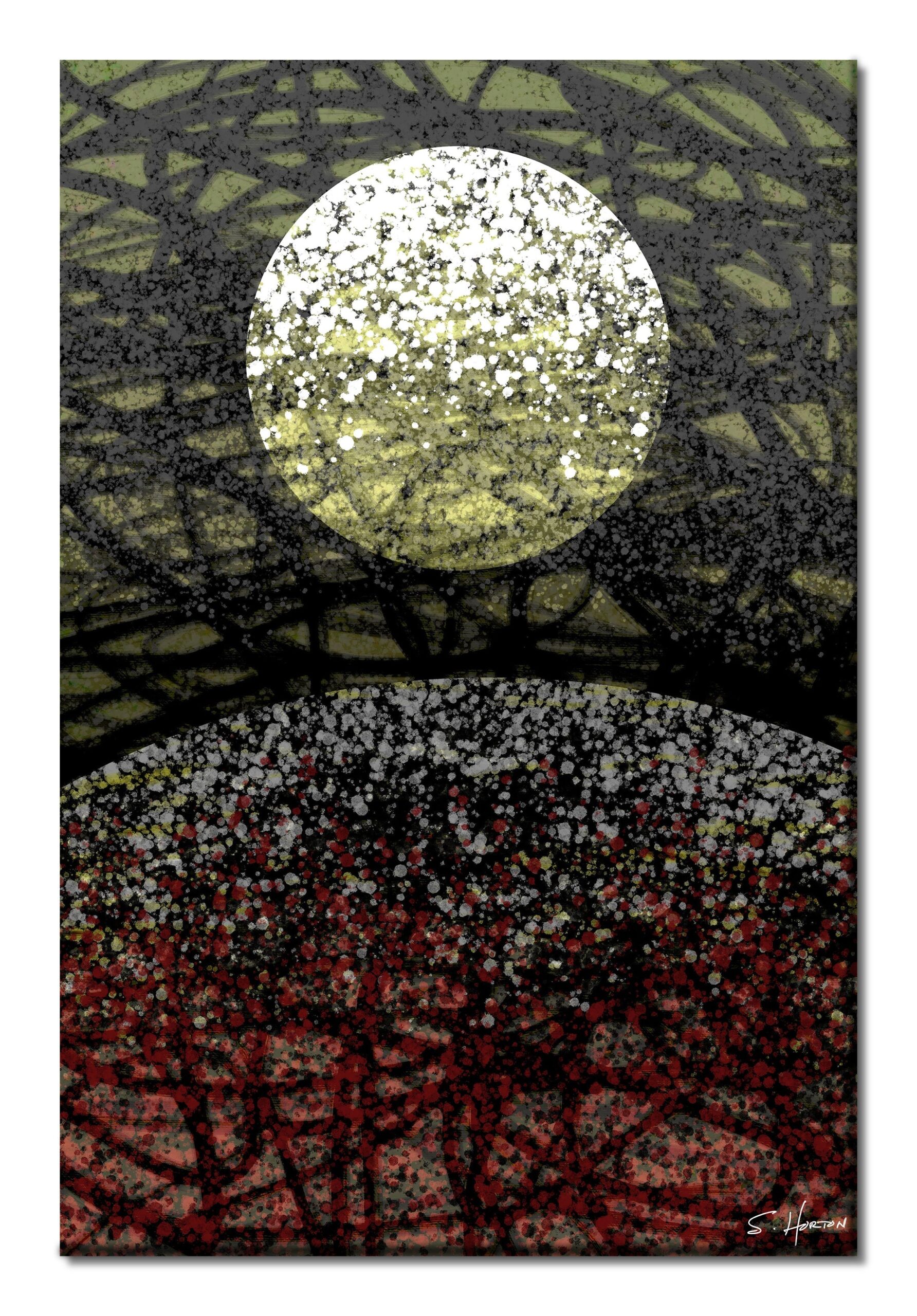 Celestials 027, Digital Art, Giclée on Canvas with Signature, 24x36 or 40x60, Limited Edition of 50