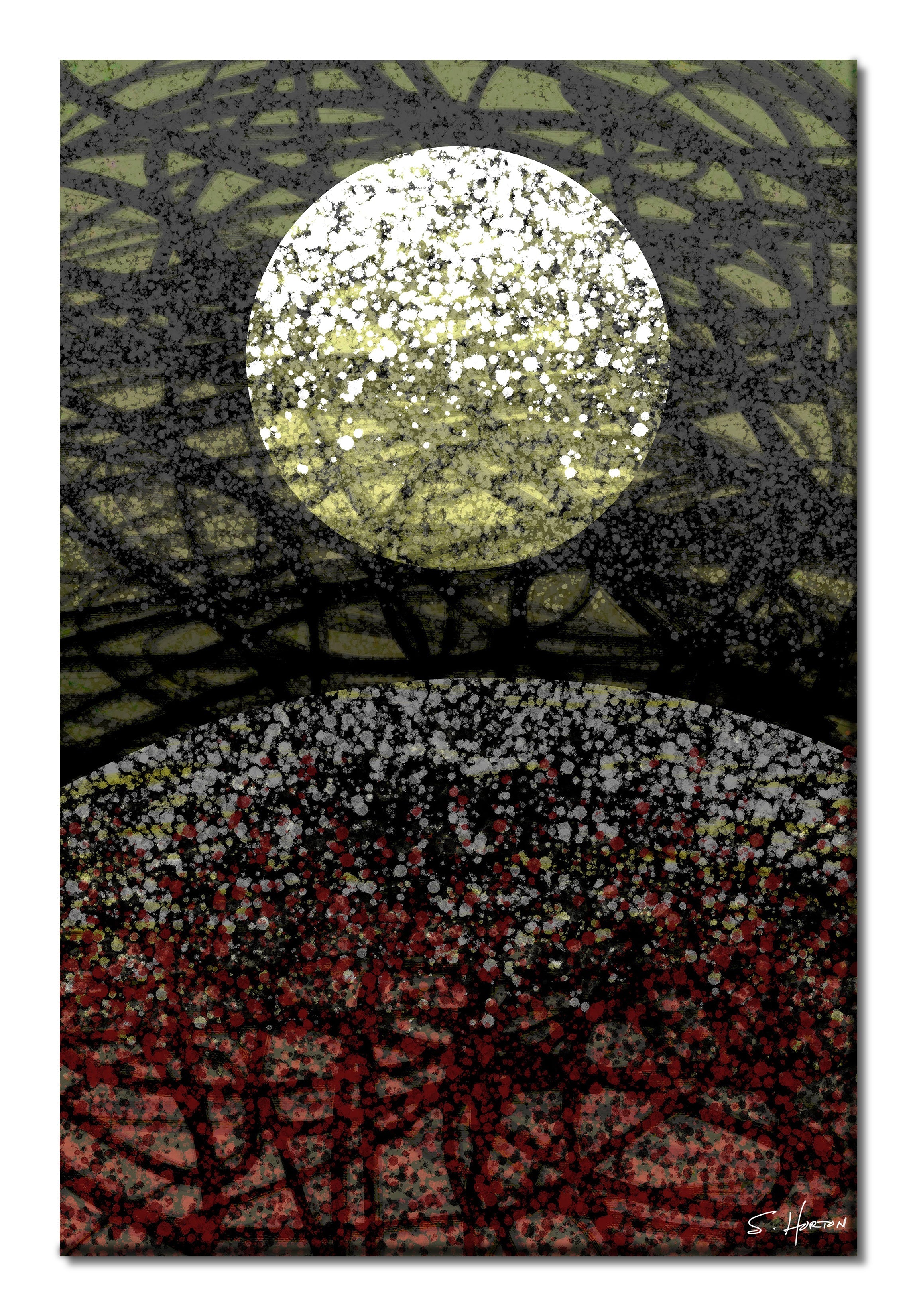 Celestials 027, Digital Art, Giclée on Canvas with Signature, 24x36 or 40x60, Limited Edition of 50