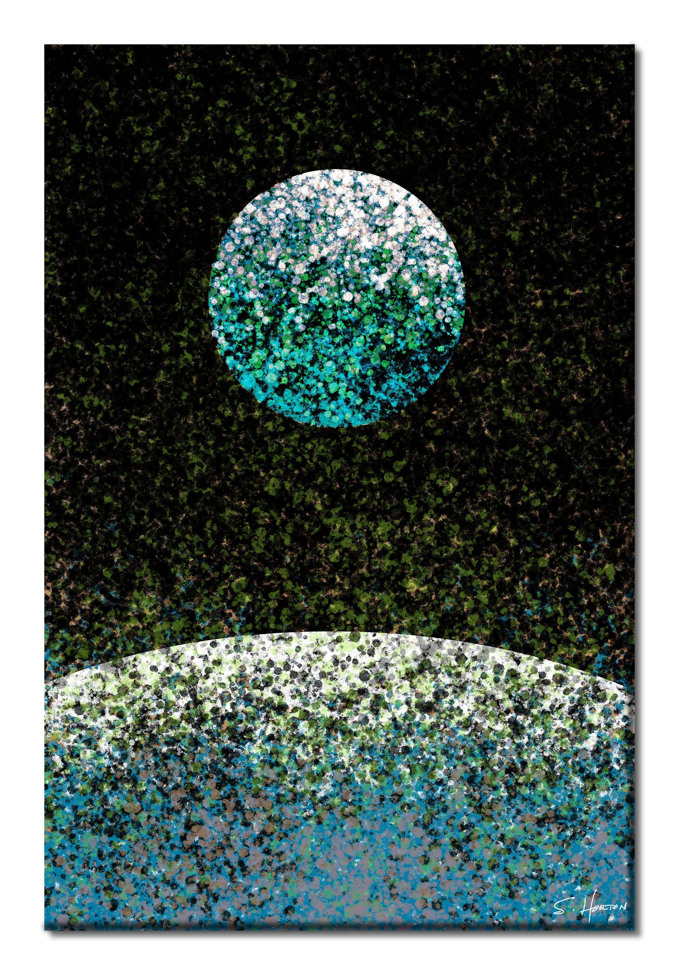 Celestials 007, Digital Art, Giclée on Canvas with Signature, 24x36 or 40x60, Limited Edition of 50
