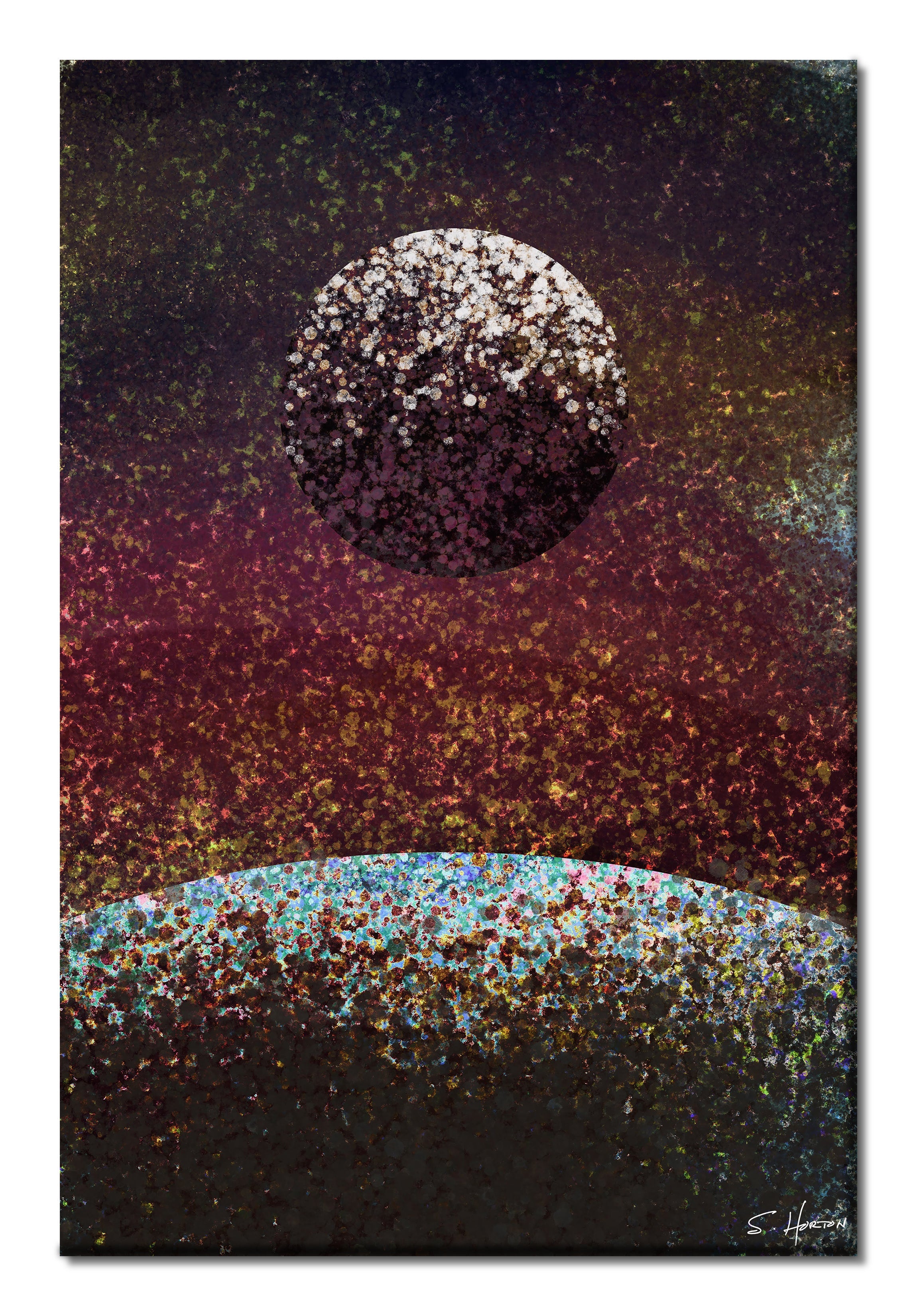 Celestials 029, Digital Art, Giclée on Canvas with Signature, 24x36 or 40x60, Limited Edition of 50