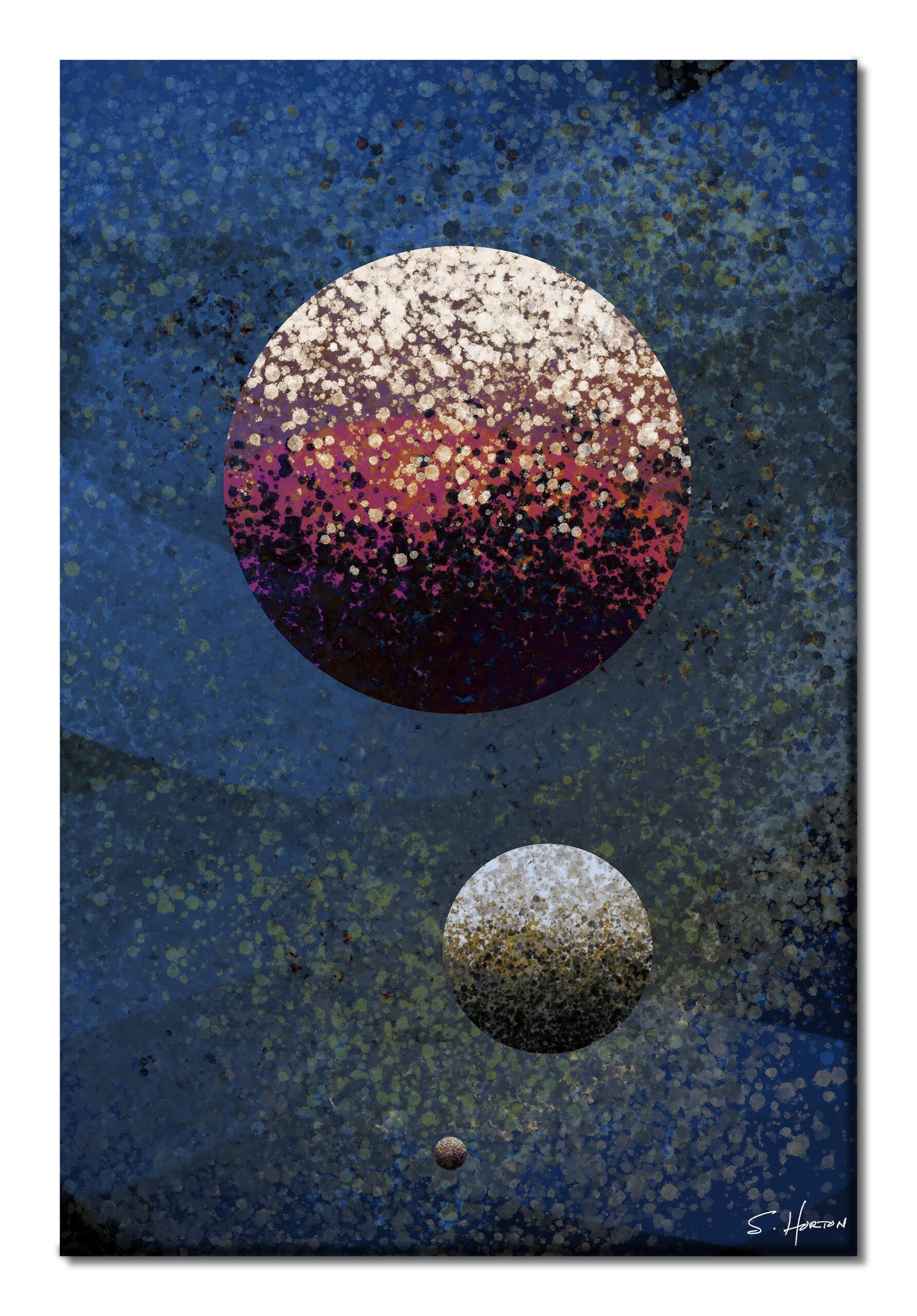 Celestials 006, Digital Art, Giclée on Canvas with Signature, 24x36 or 40x60, Limited Edition of 50
