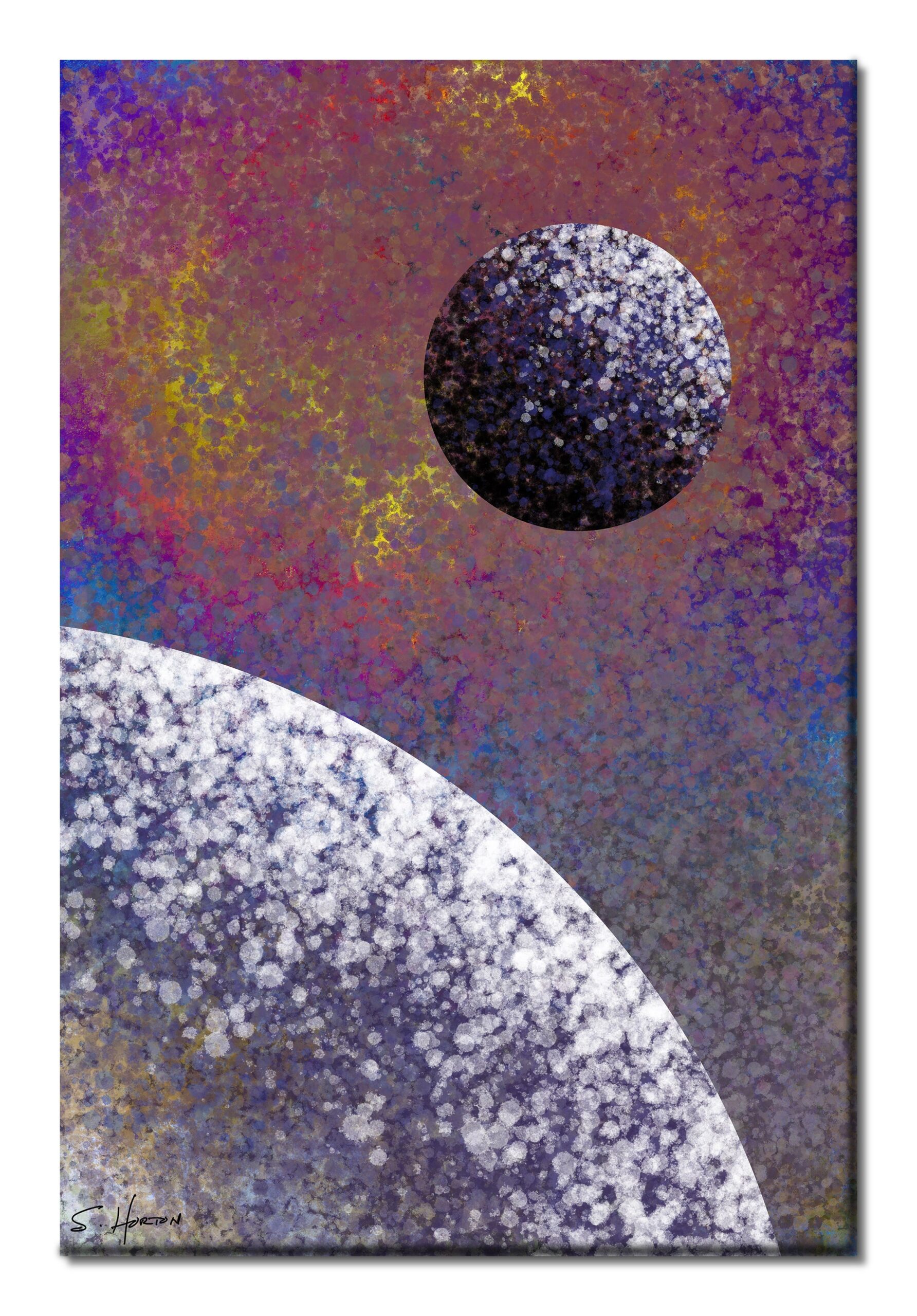 Celestials 002, Digital Art, Giclée on Canvas with Signature, 24x36 or 40x60, Limited Edition of 50