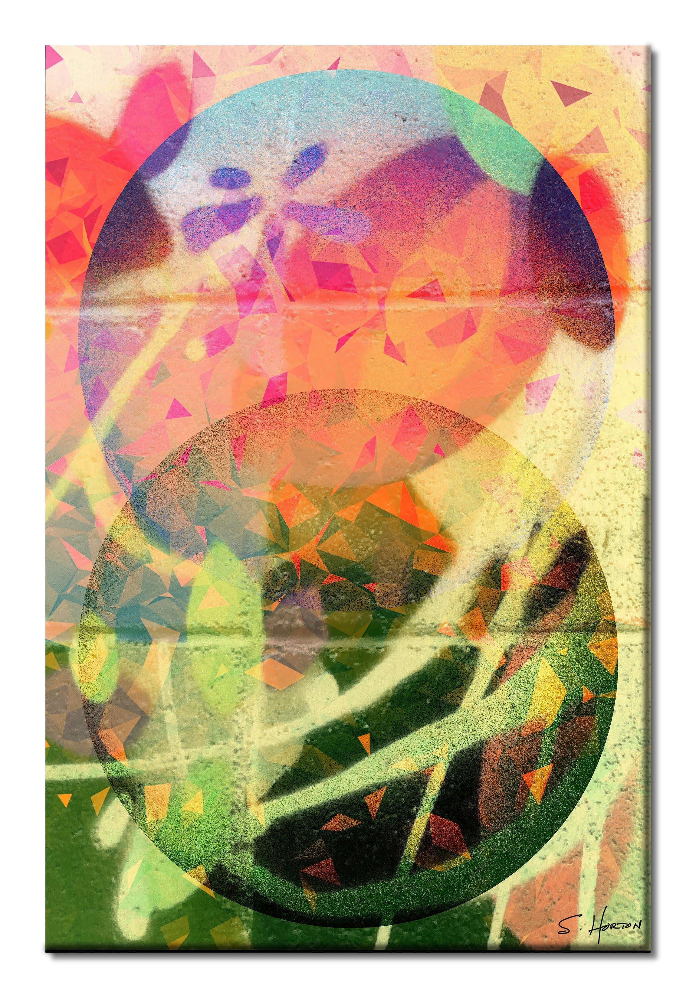 Heaven & Earth", Abstract, Digital Art, Giclée on Canvas with Signature, 24"x36" or 40"x60", Limited Edition of 50