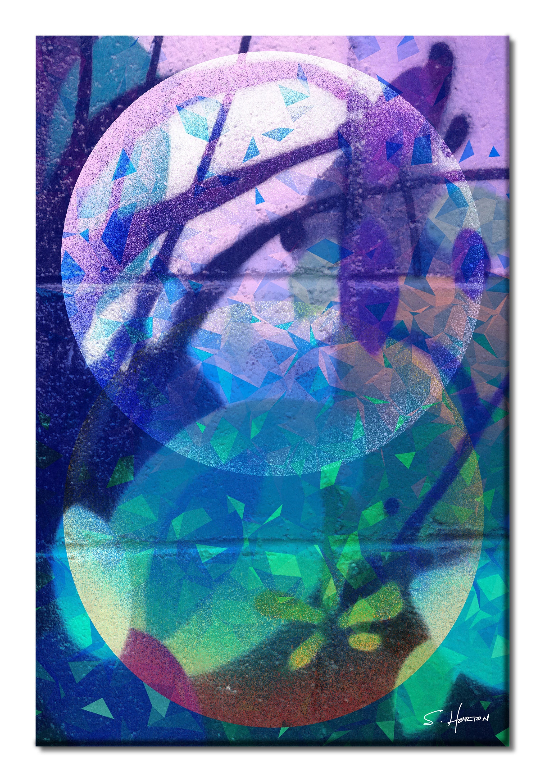 Soul & Spirit", Abstract, Digital Art, Giclée on Canvas with Signature, 24"x36" or 40"x60", Limited Edition of 50