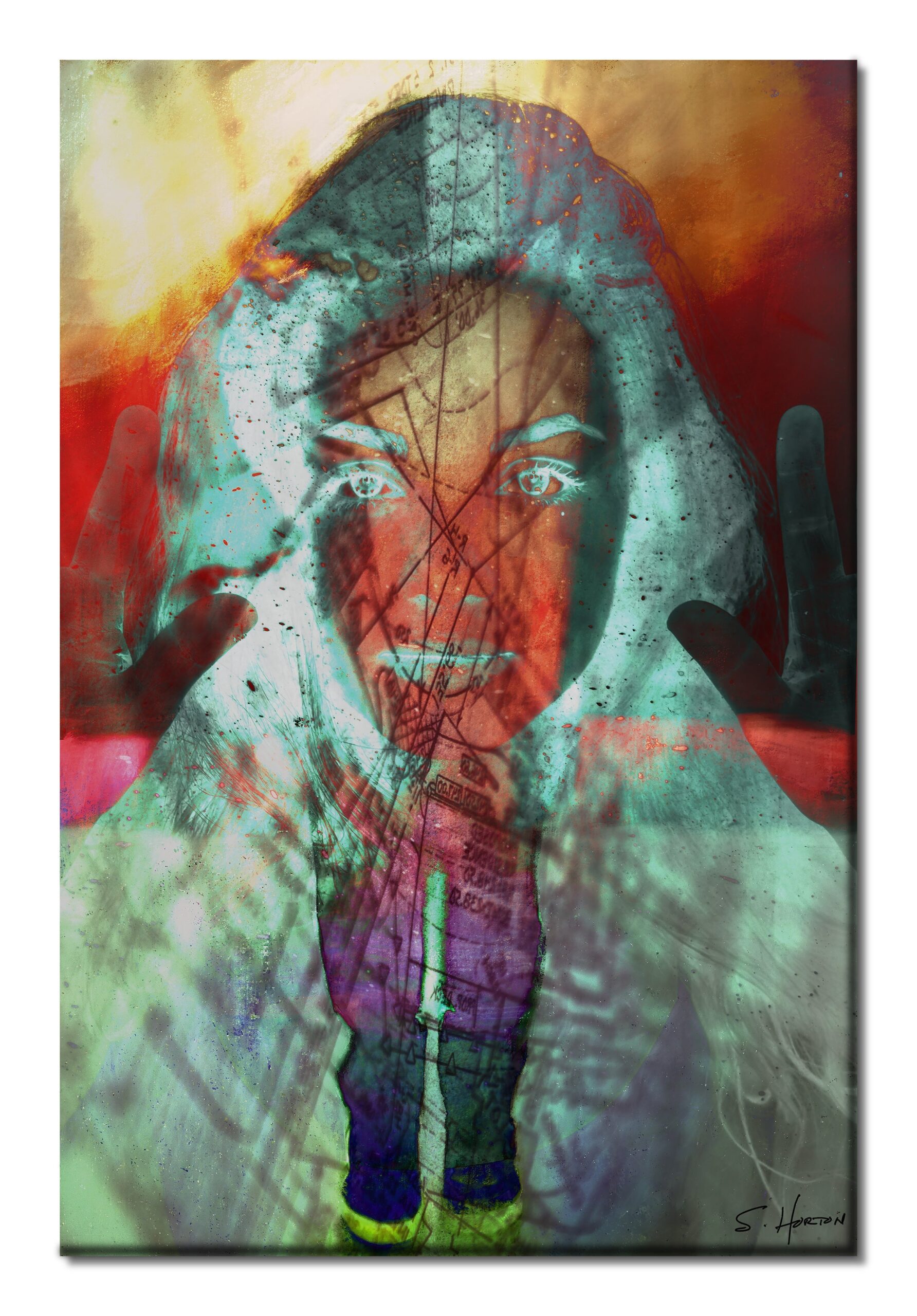 Transcending Moments", Digital Art, Giclée on Canvas with Signature, 24"x36" or 40"x60", Limited Edition of 50