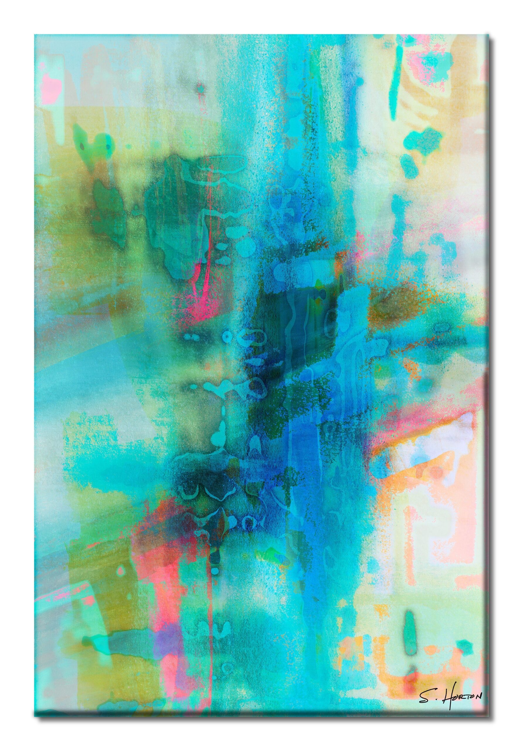 City Centric" 017, Digital Art, Giclée on Canvas with Signature, 24"x36" or 40"x60", Limited Edition of 50