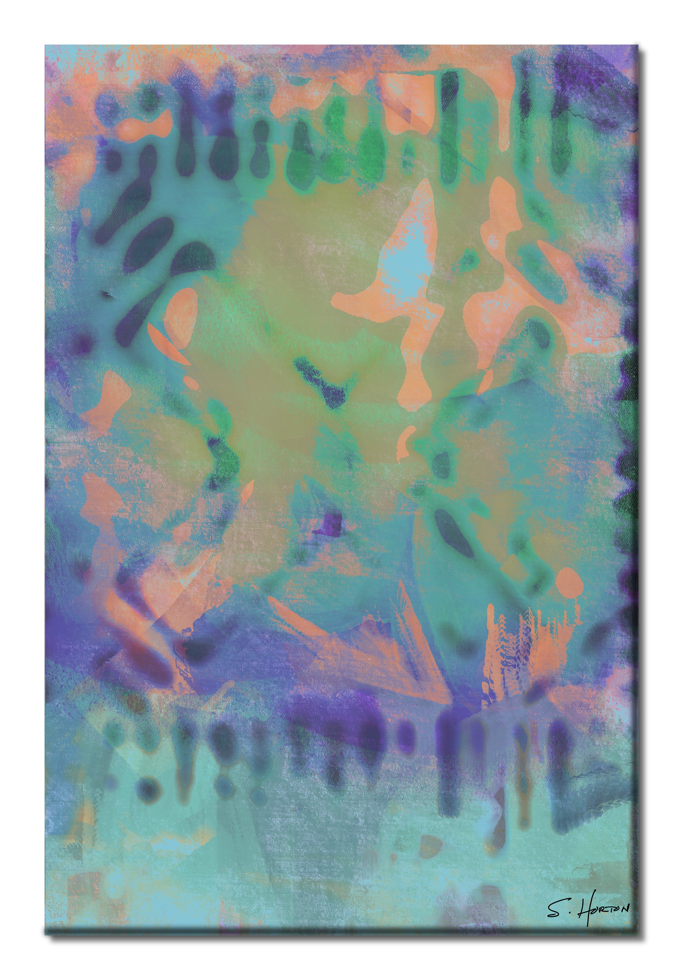 City Centric" 008, Digital Art, Giclée on Canvas with Signature, 24"x36" or 40"x60", Limited Edition of 50