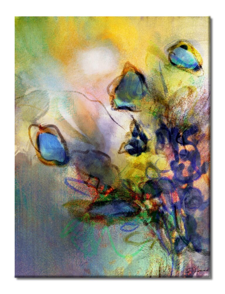 A Beautiful Bouquet", Digital Art, Giclee on Canvas with Signature, 30"x40", Limited Edition of 50