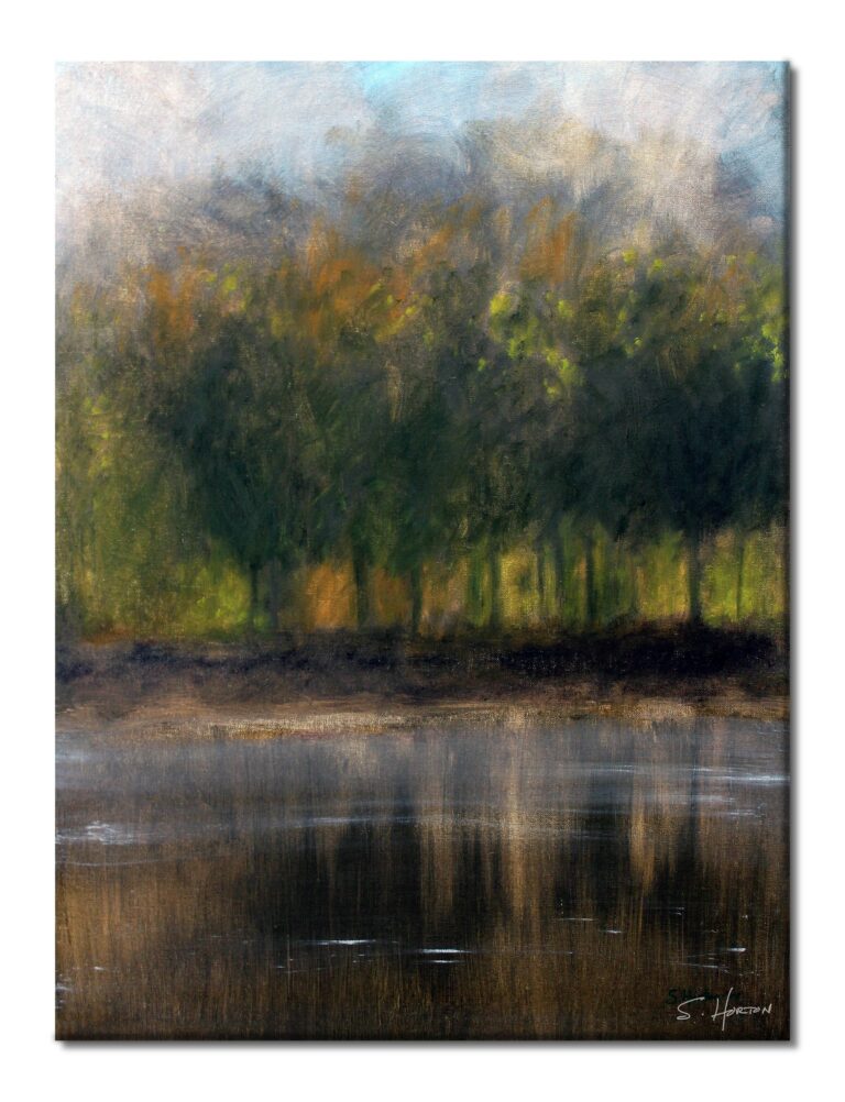 Misty Morning", Fine Art, Giclée on Canvas with Signature, 30"x40", Limited Edition of 50